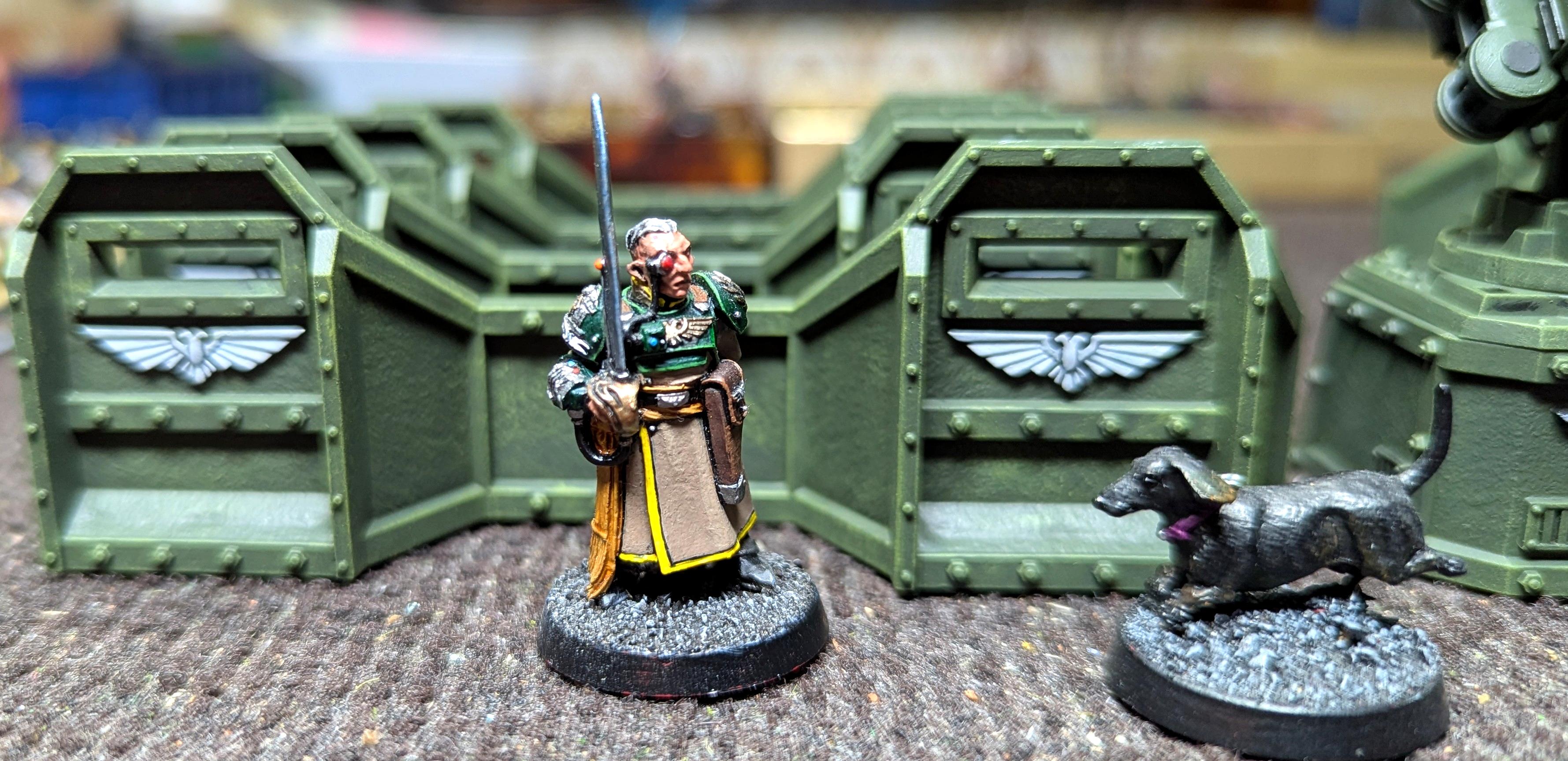 2025, Aegis Defense Line, Games Workshop, Out Of Production, Painted