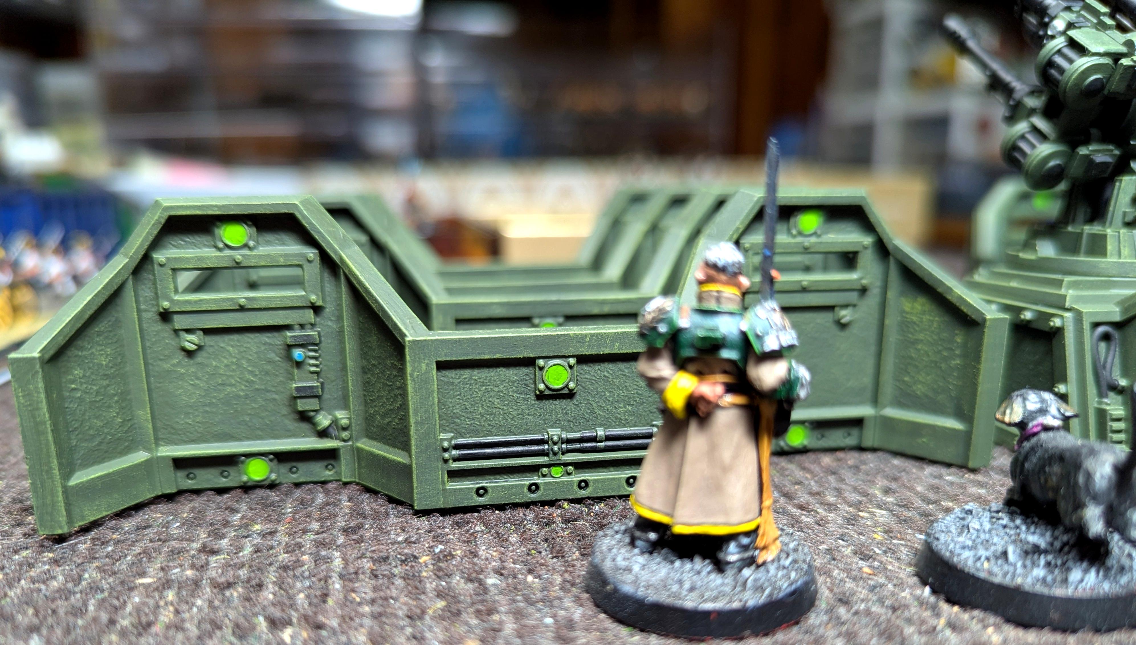2025, Aegis Defense Line, Games Workshop, Out Of Production, Painted
