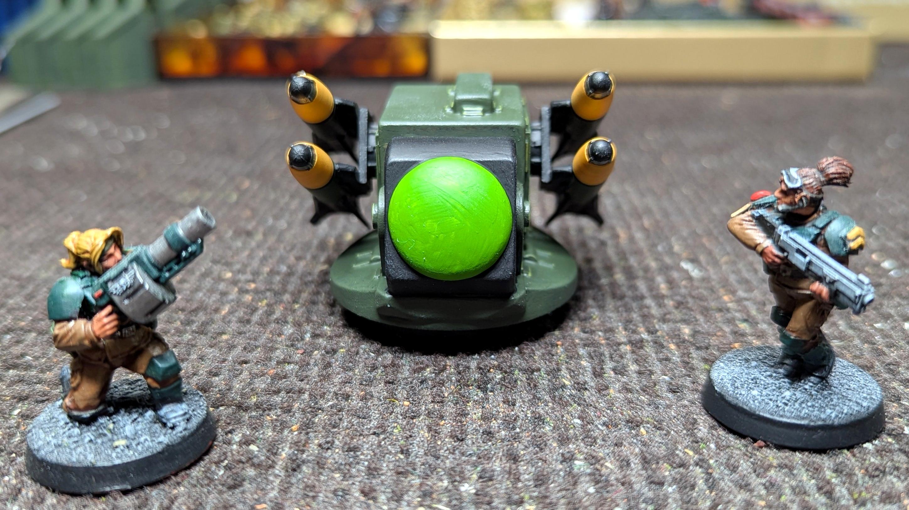 2025, Missile, Old Crow, Painted, Turret