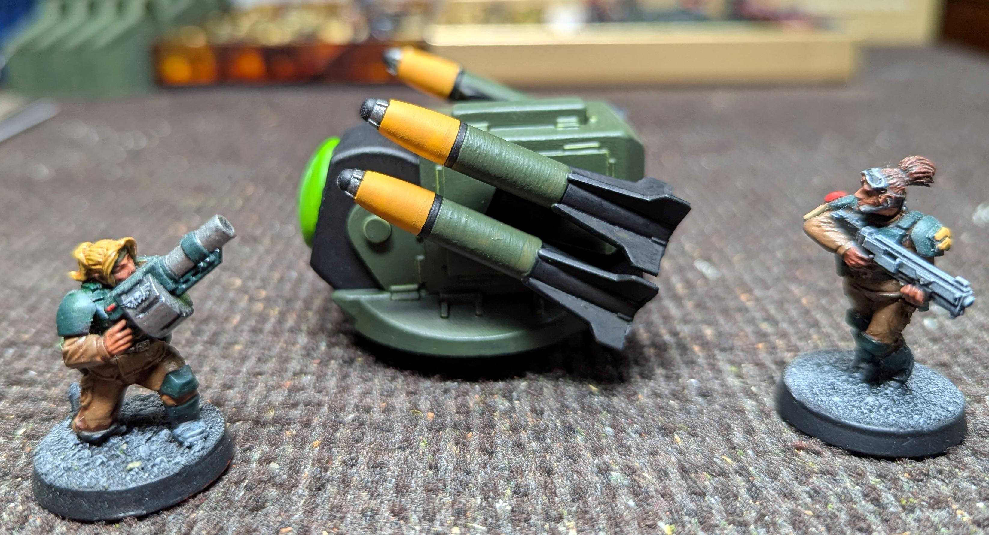2025, Missile, Old Crow, Painted, Turret