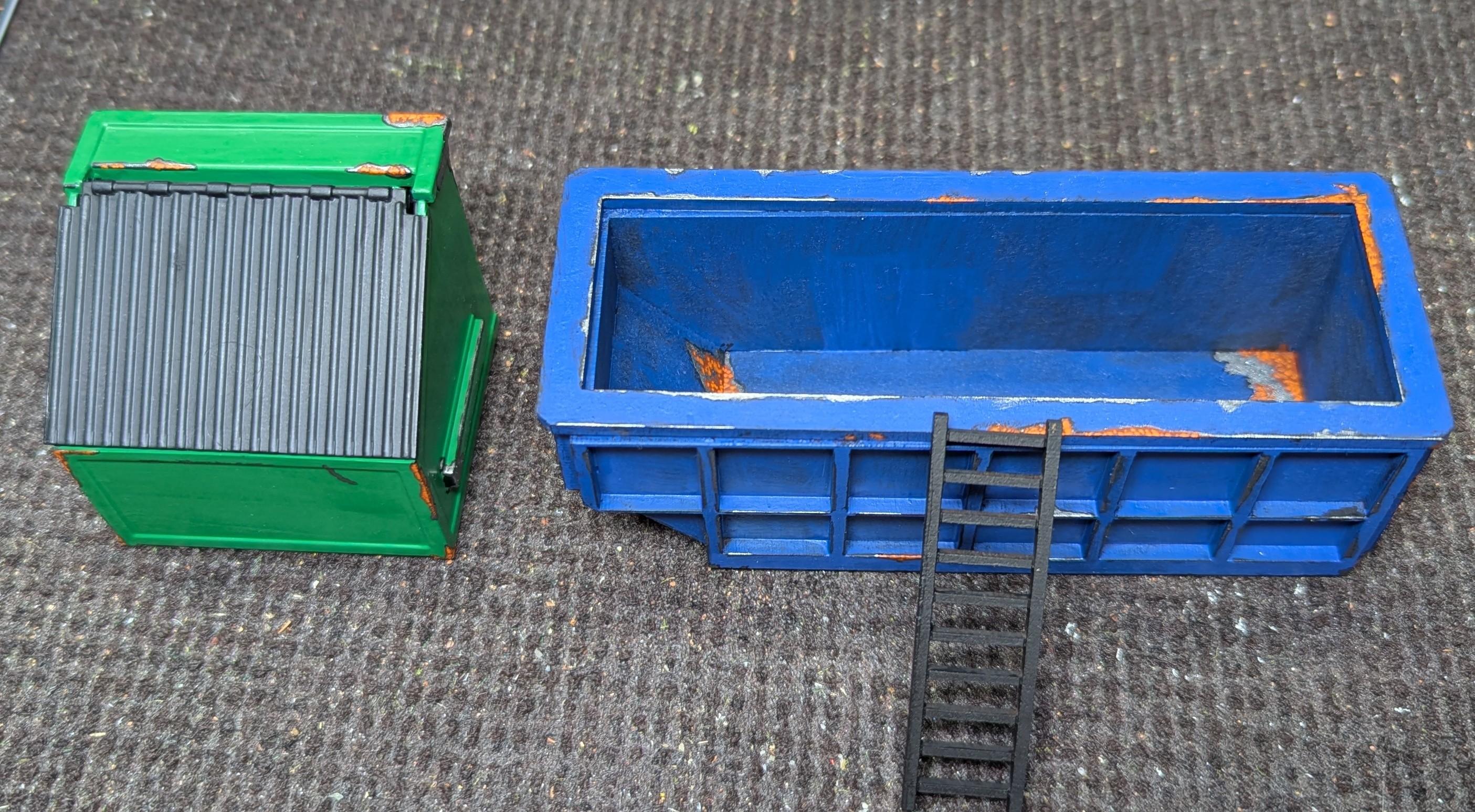 2025, Bins, Ironheart Artisans, Painted, Reaper, Trash