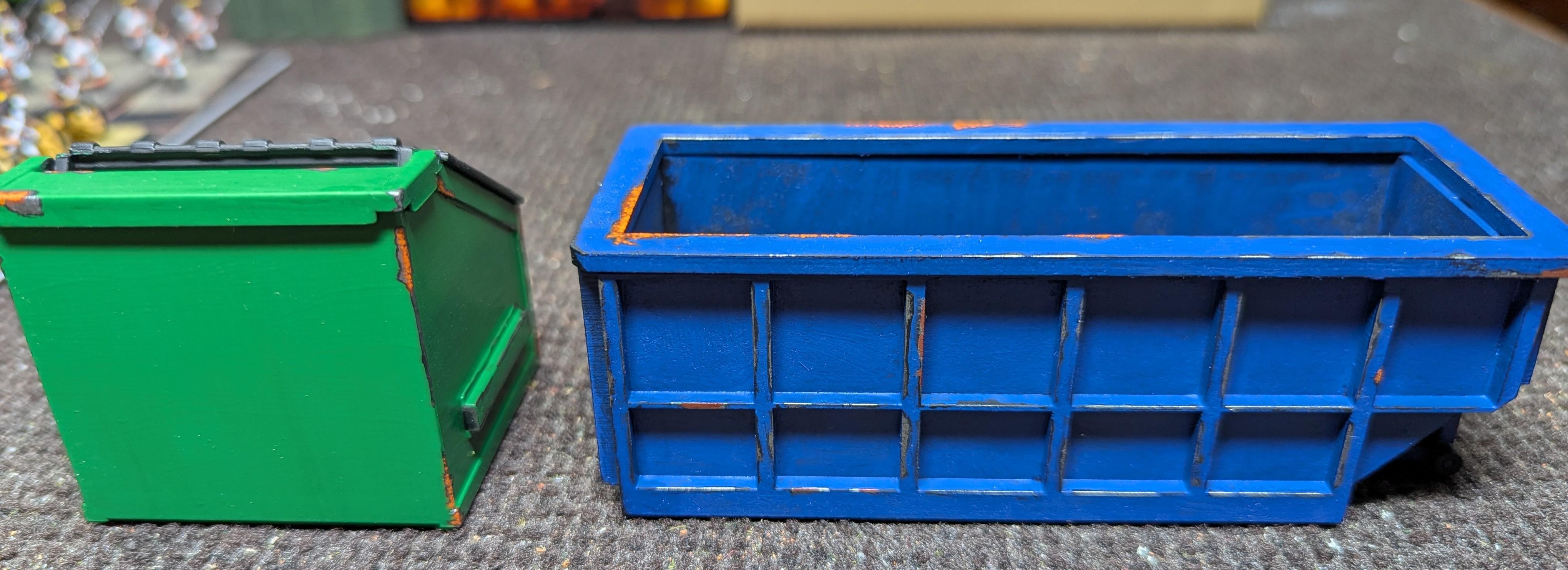 2025, Bins, Ironheart Artisans, Painted, Reaper, Trash