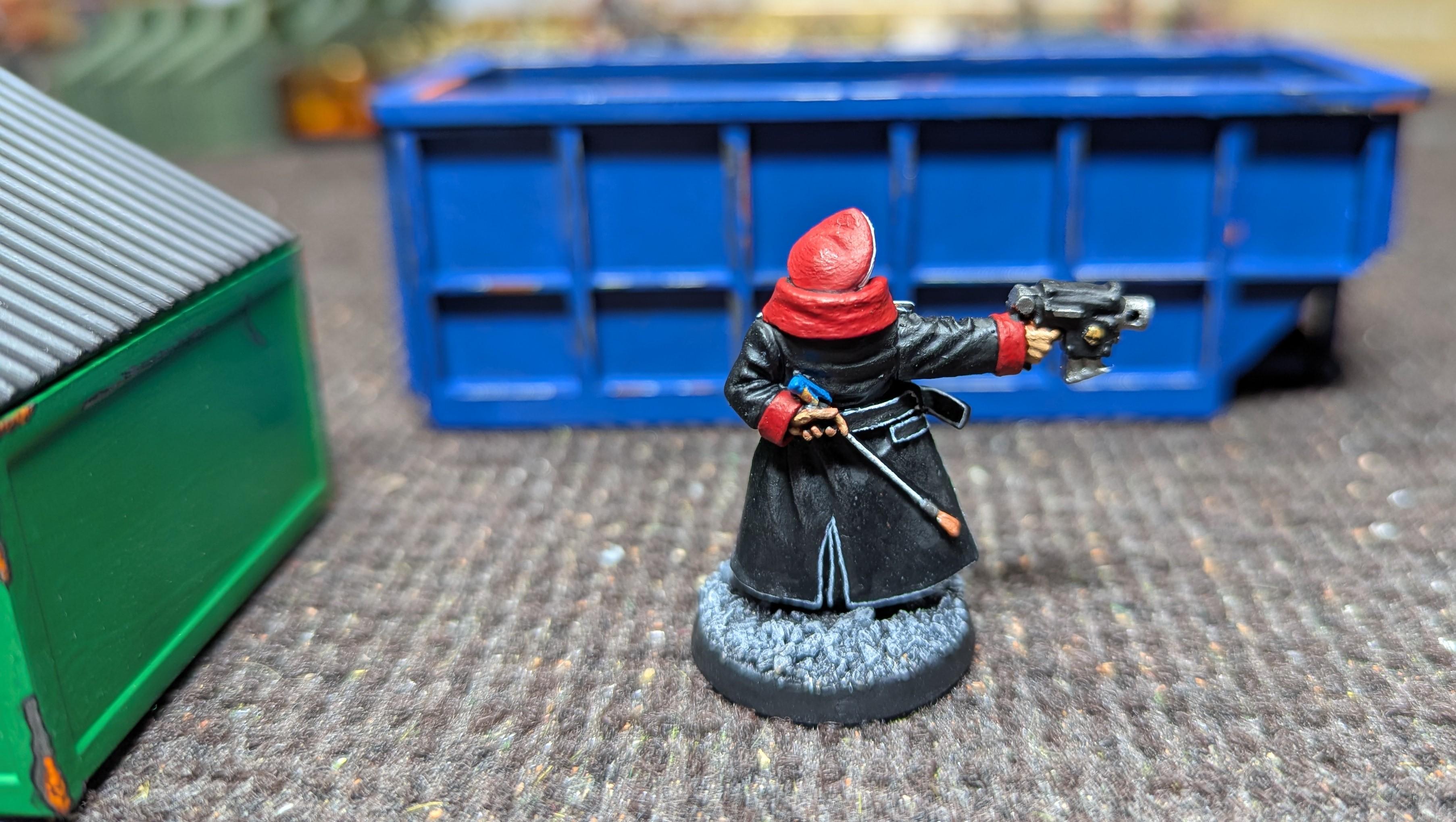 2025, Bins, Commissar, Games Workshop, Ironheart Artisans, Painted, Reaper, Trash