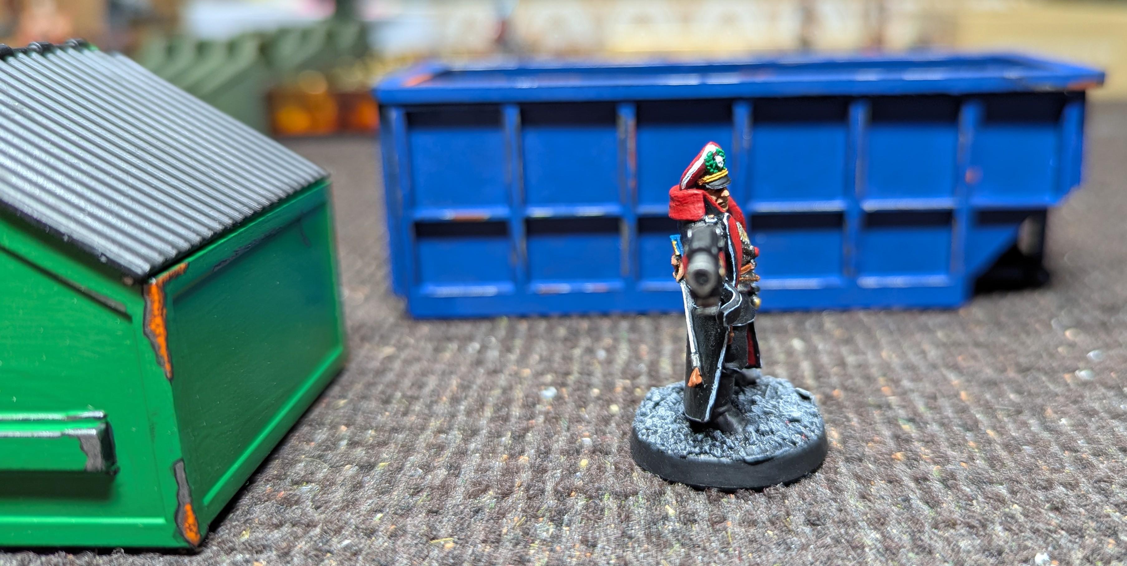 2025, Bins, Commissar, Games Workshop, Ironheart Artisans, Painted, Reaper, Trash