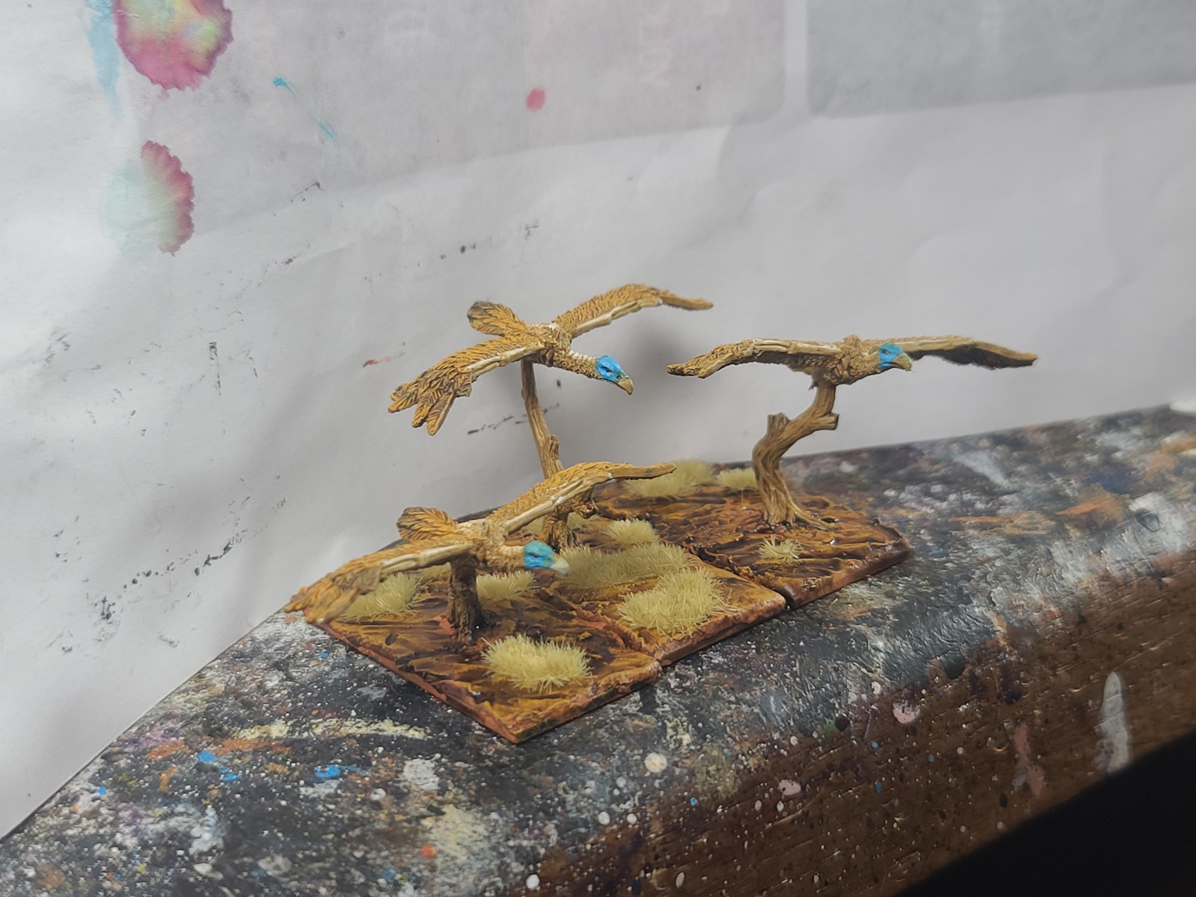 10mm, Carrion, Games Workshop, Tomb Kings, Vulture, Warmaster