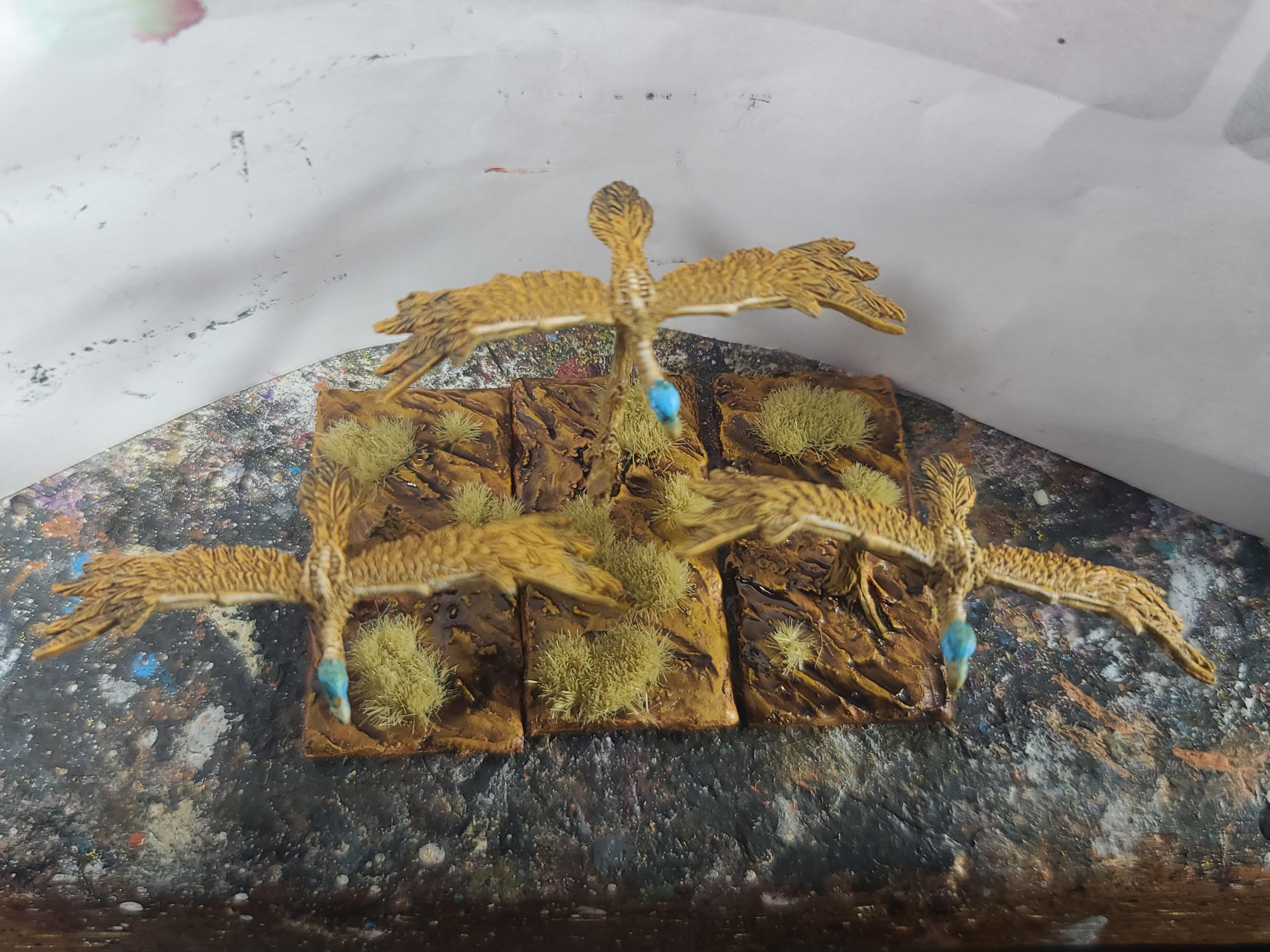10mm, Carrion, Games Workshop, Tomb Kings, Vulture, Warmaster