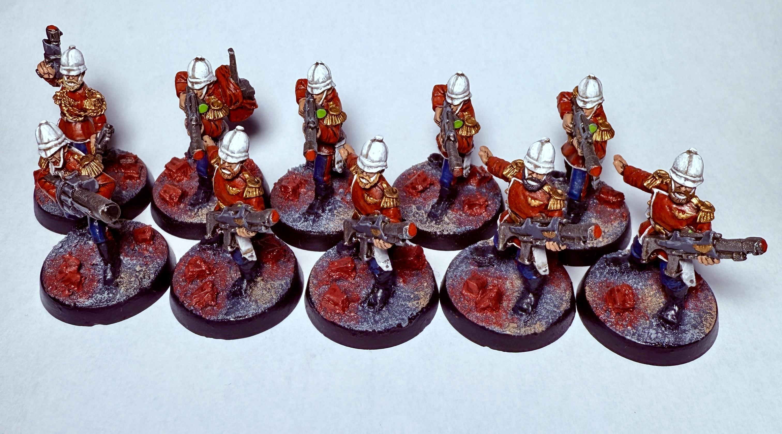 Astra Militarum, Imperial Guard, Imperium, Infantry, Praetorians, Warhammer 40,000, Warhammer Fantasy