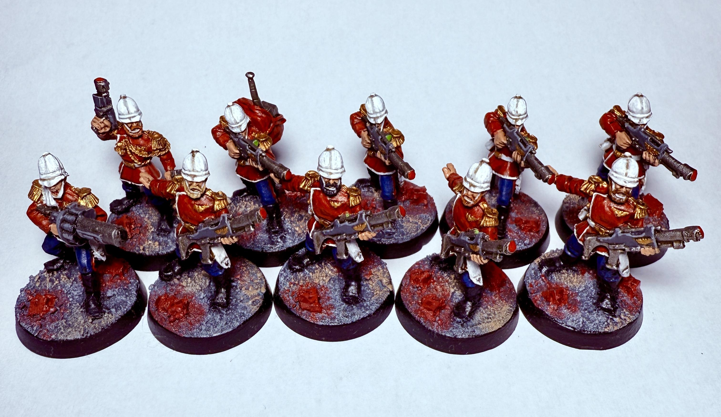 Astra Militarum, Imperial Guard, Imperium, Infantry, Praetorians, Warhammer 40,000, Warhammer Fantasy