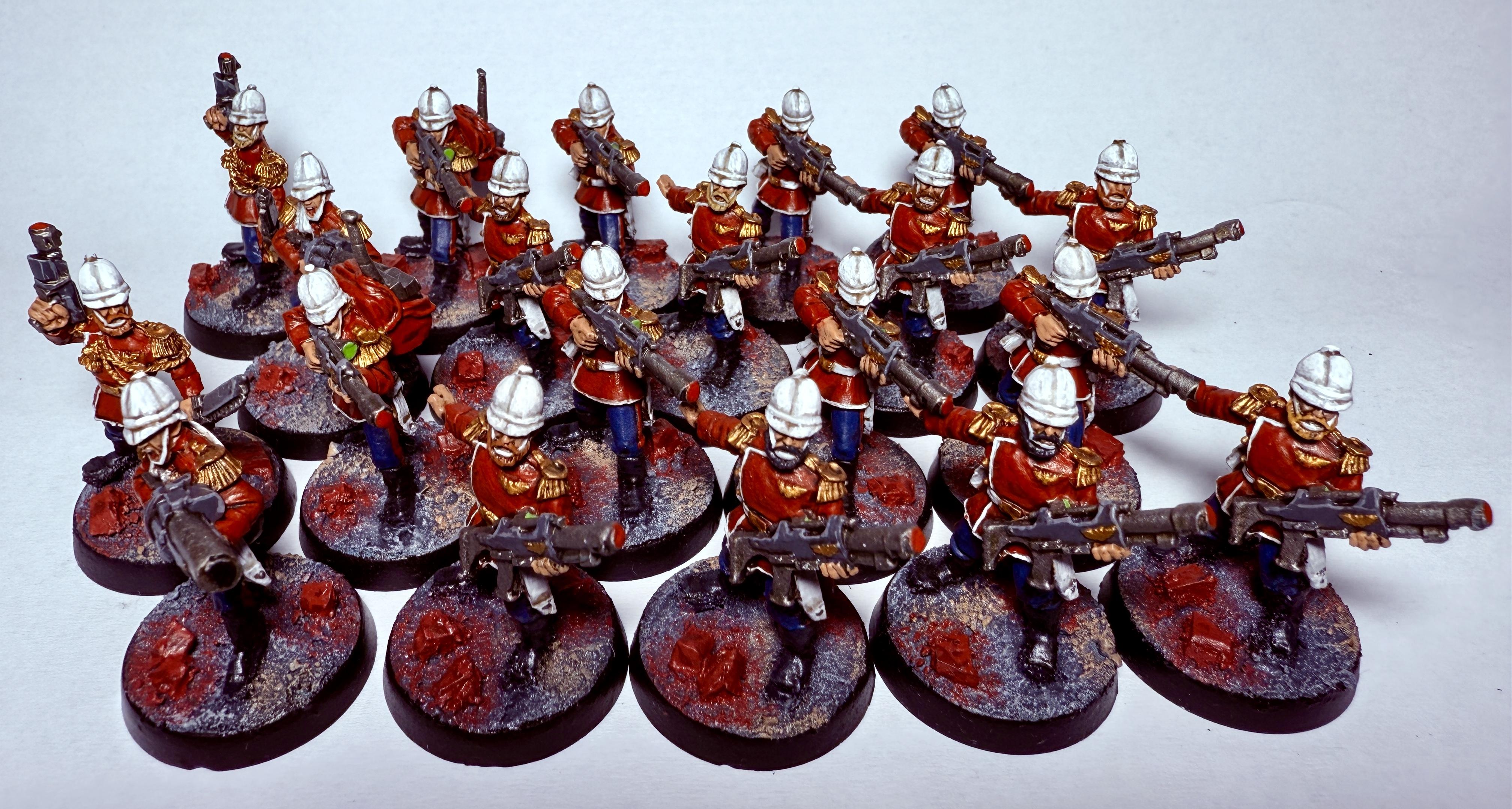 Astra Militarum, Imperial Guard, Imperium, Infantry, Praetorians, Warhammer 40,000, Warhammer Fantasy