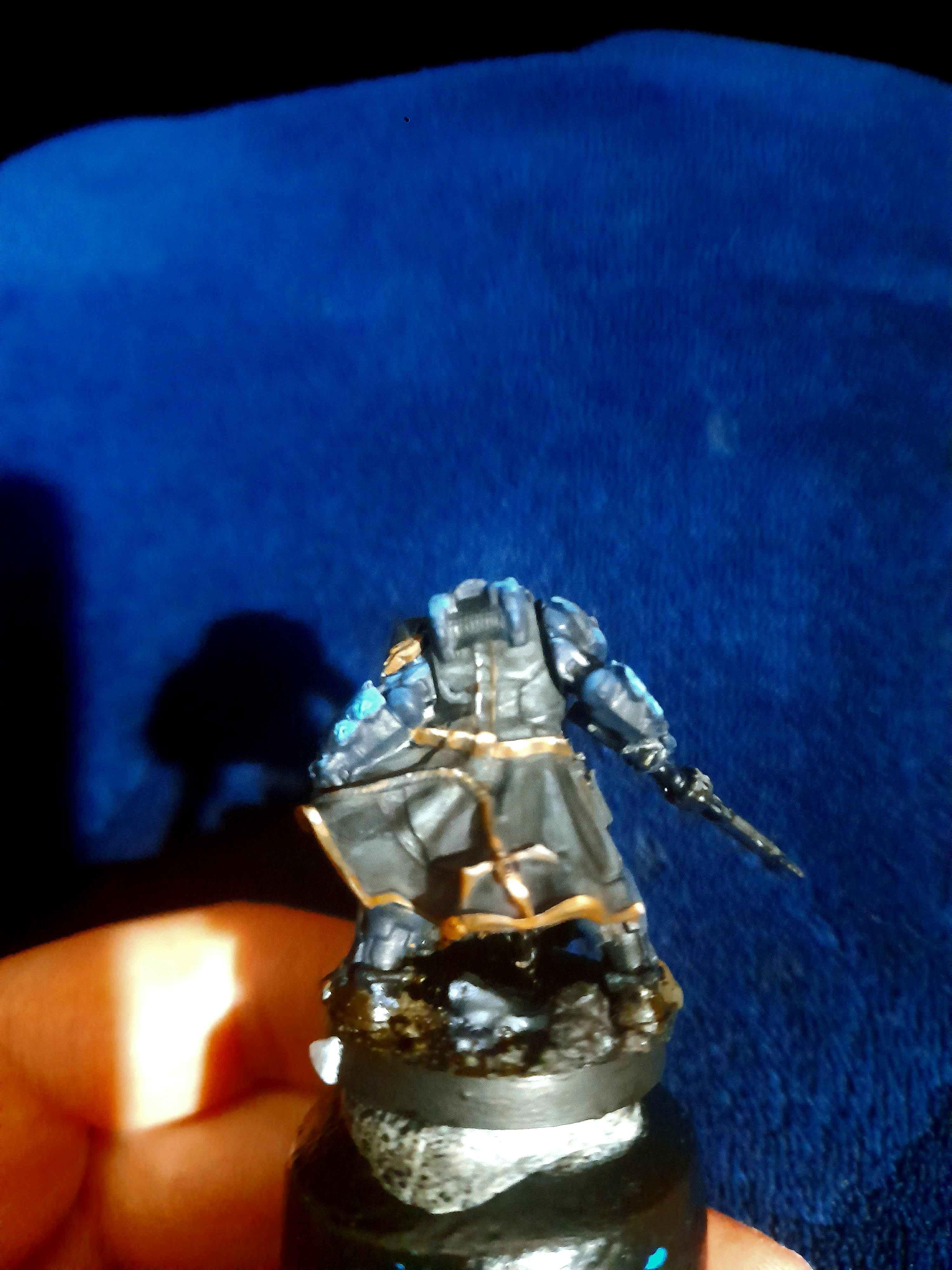 Bronze, Heavy Infantry, Infinity, Mini, Miniature, Non-Metallic Metal, O-12, Work In Progress