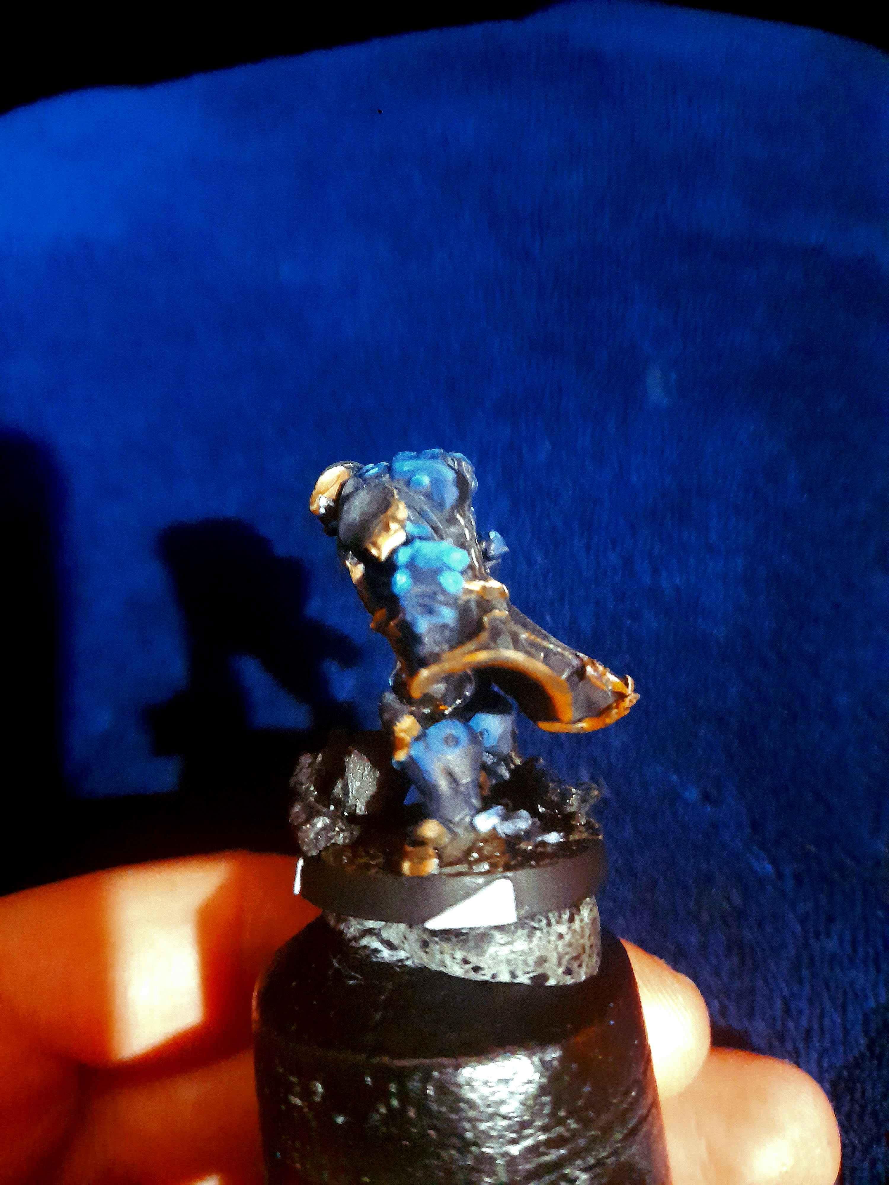 Bronze, Heavy Infantry, Infinity, Mini, Miniature, Non-Metallic Metal, O-12, Work In Progress