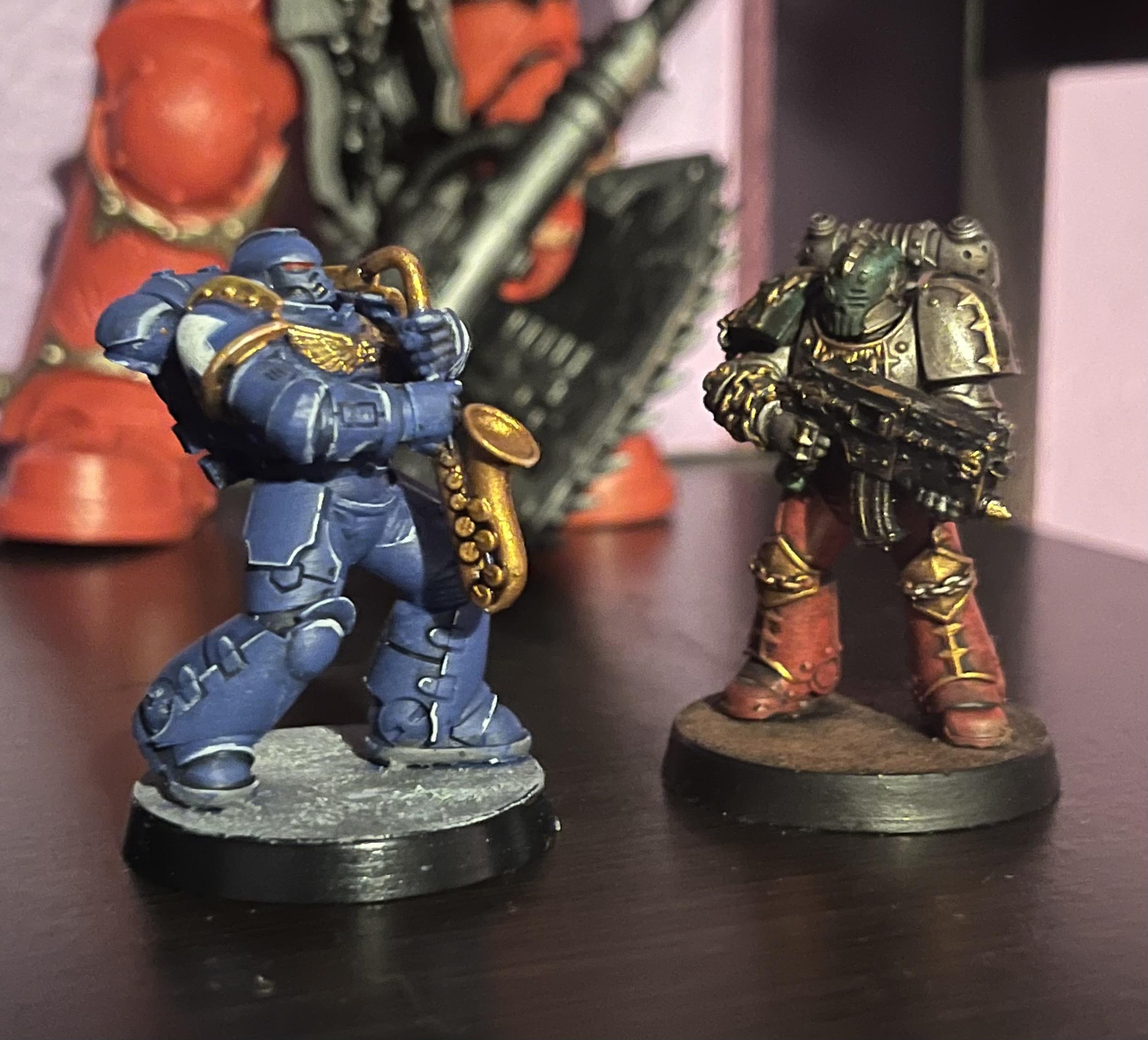 Musician, Sax, Saxaphone, Space Marines