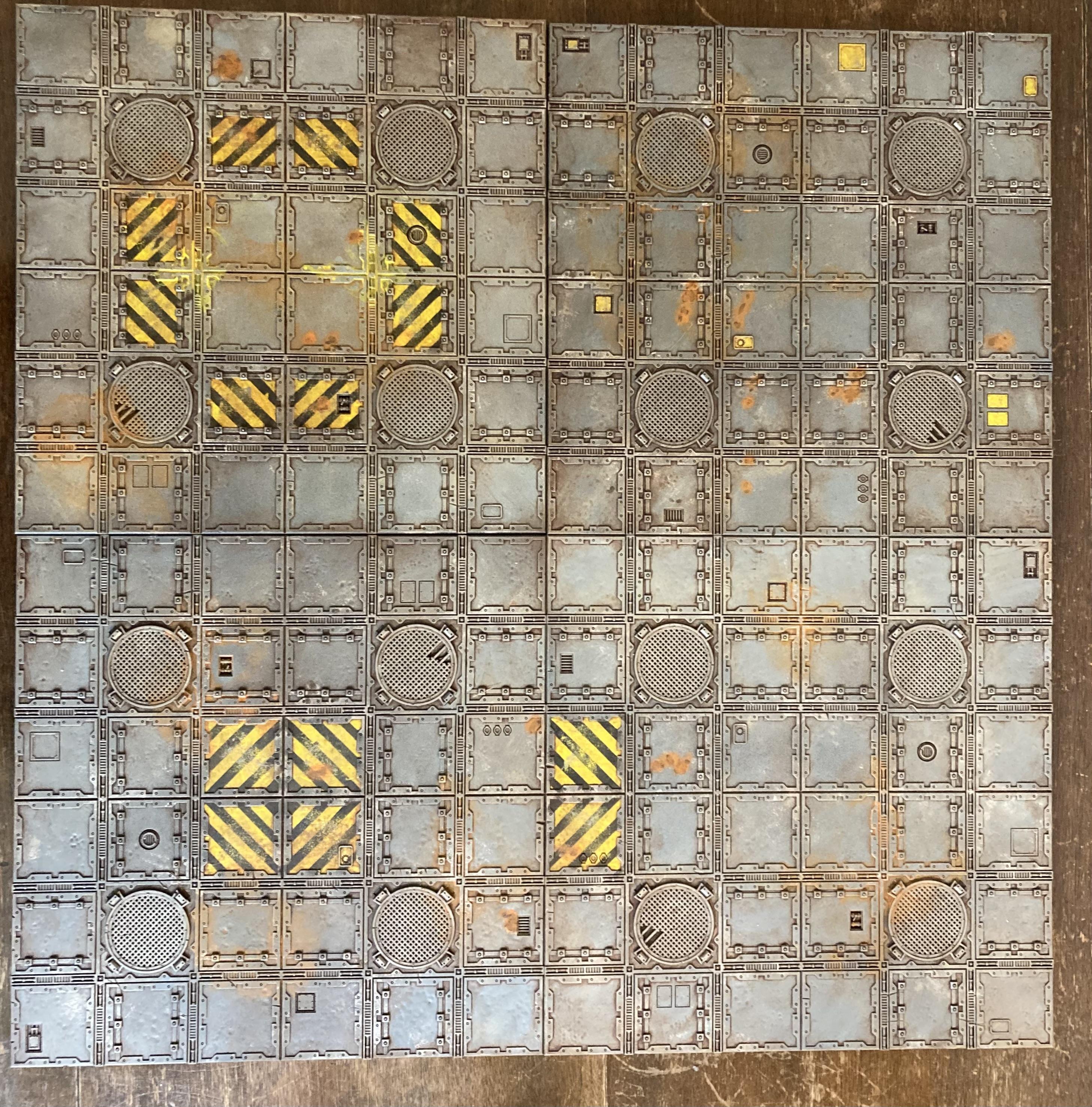 Zone Mortalis floor tiles