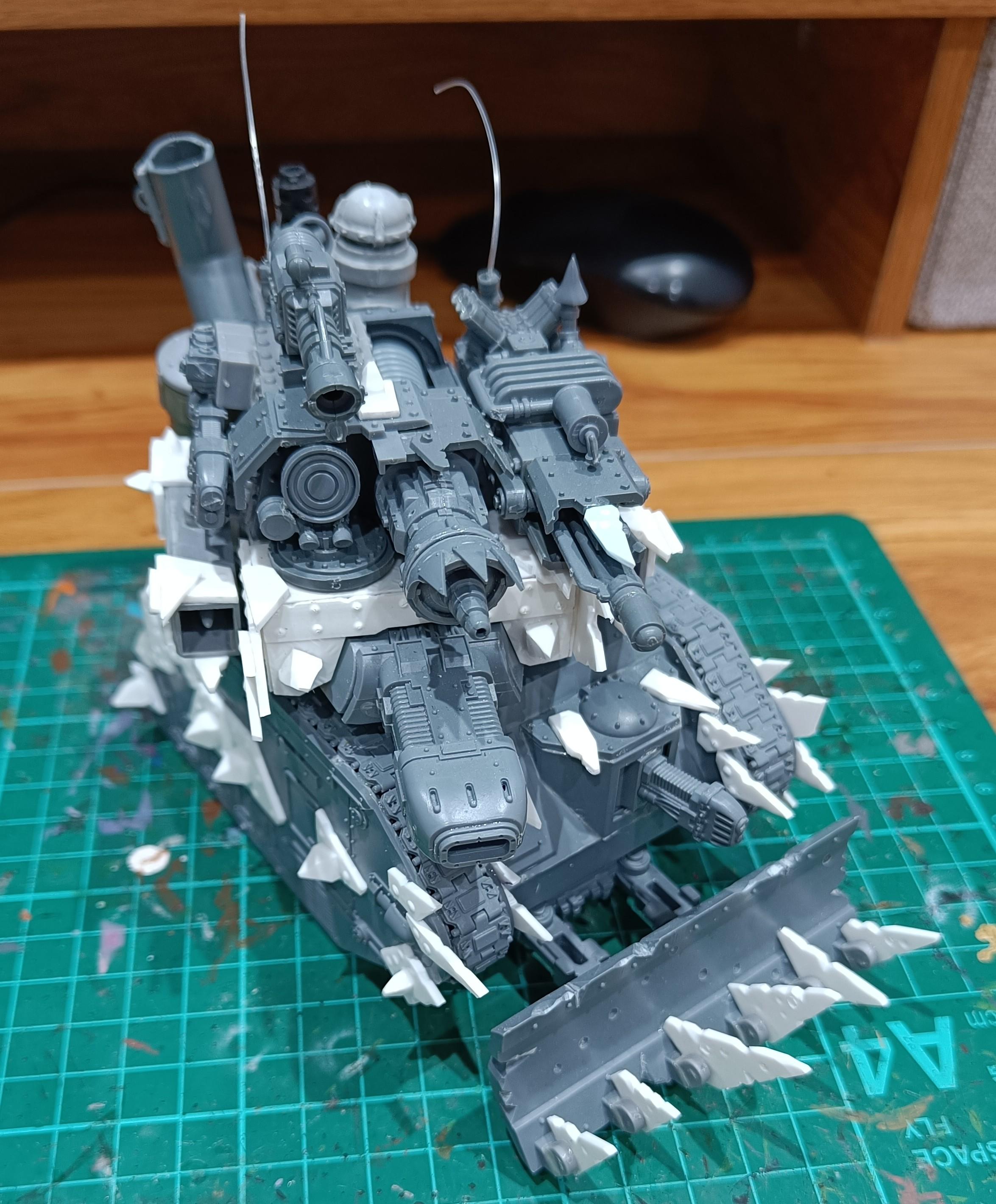 Conversion, Looted, Orks, Rusty Tank