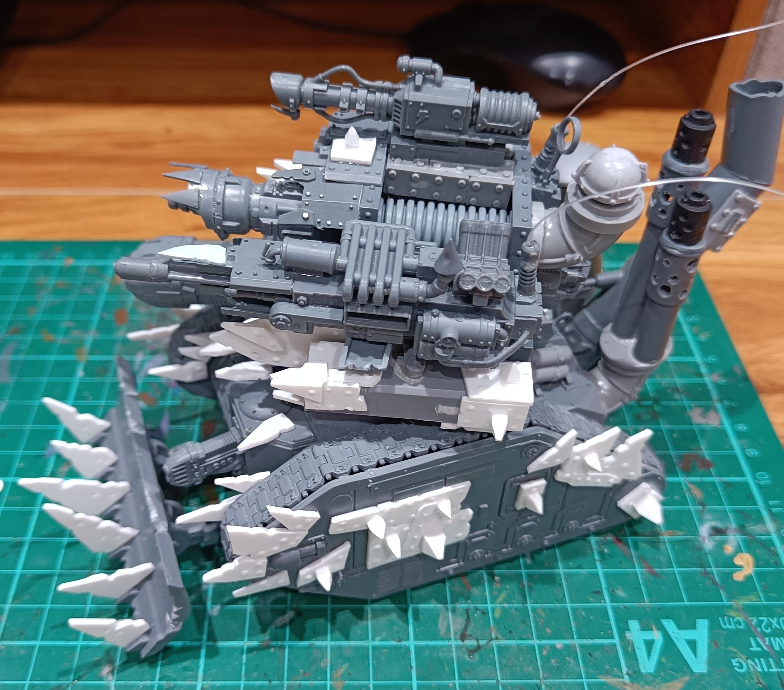 Conversion, Looted, Orks, Rusty Tank