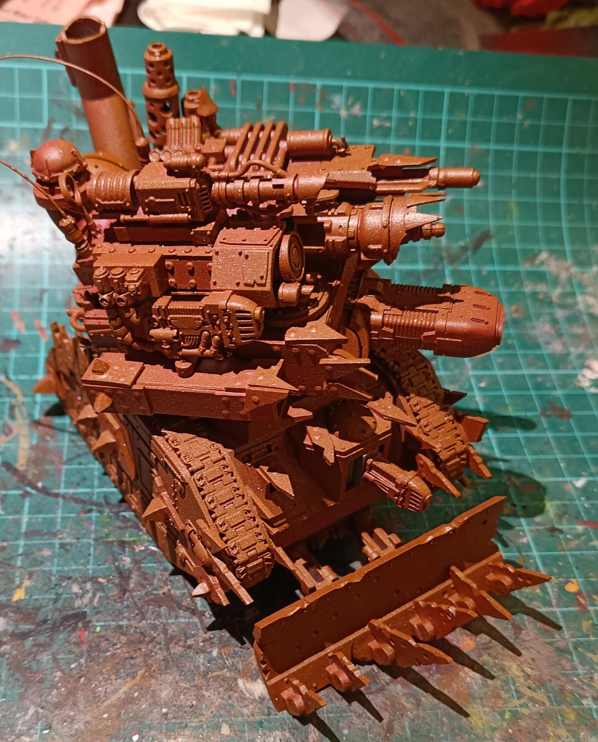 Conversion, Looted, Orks, Rusty Tank