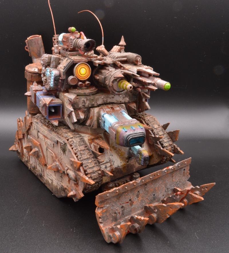 Conversion, Looted, Orks, Rusty Tank