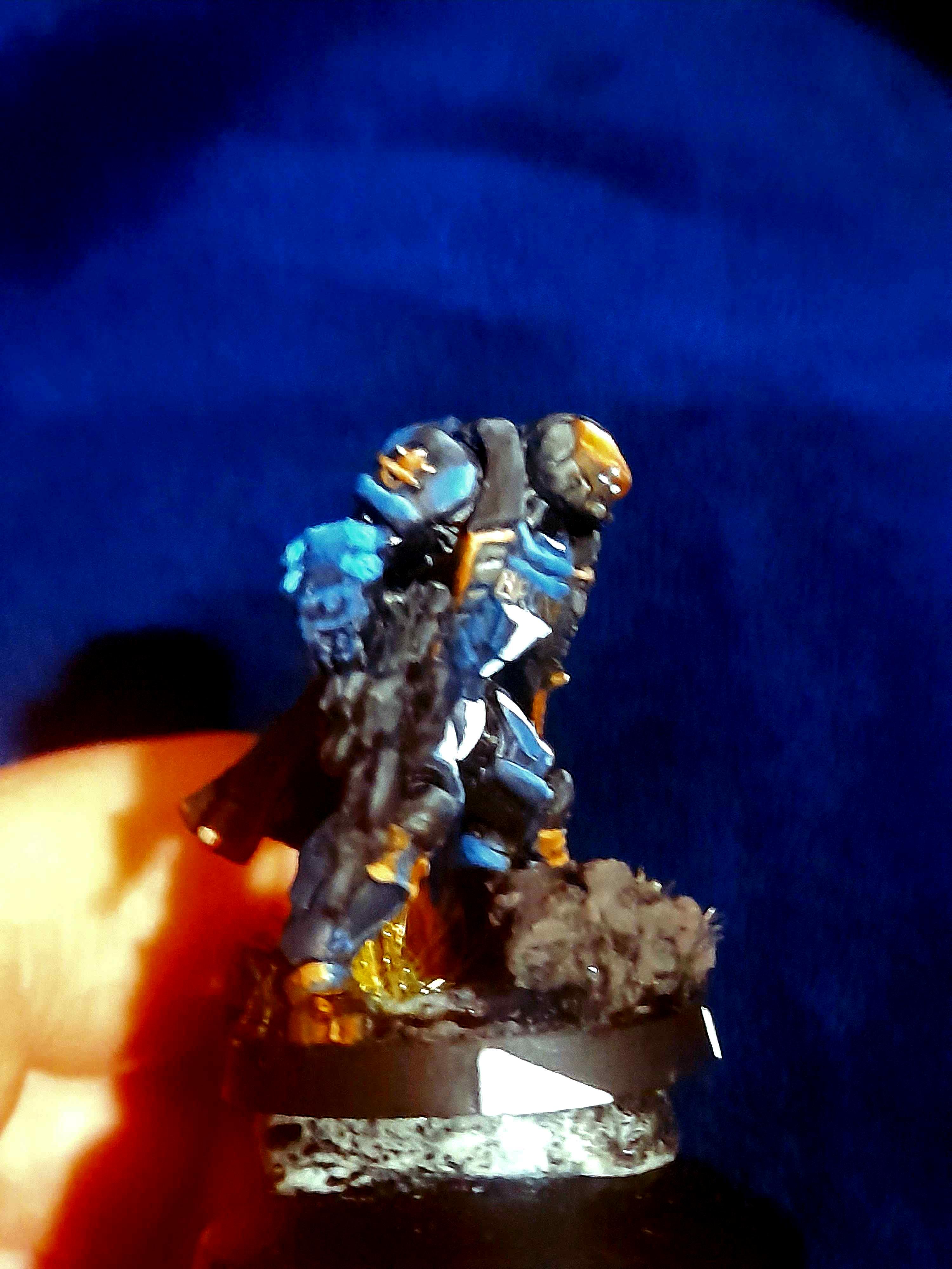 Bronze, Heavy Infantry, Infinity, Mini, Miniature, Non-Metallic Metal, O-12, Work In Progress