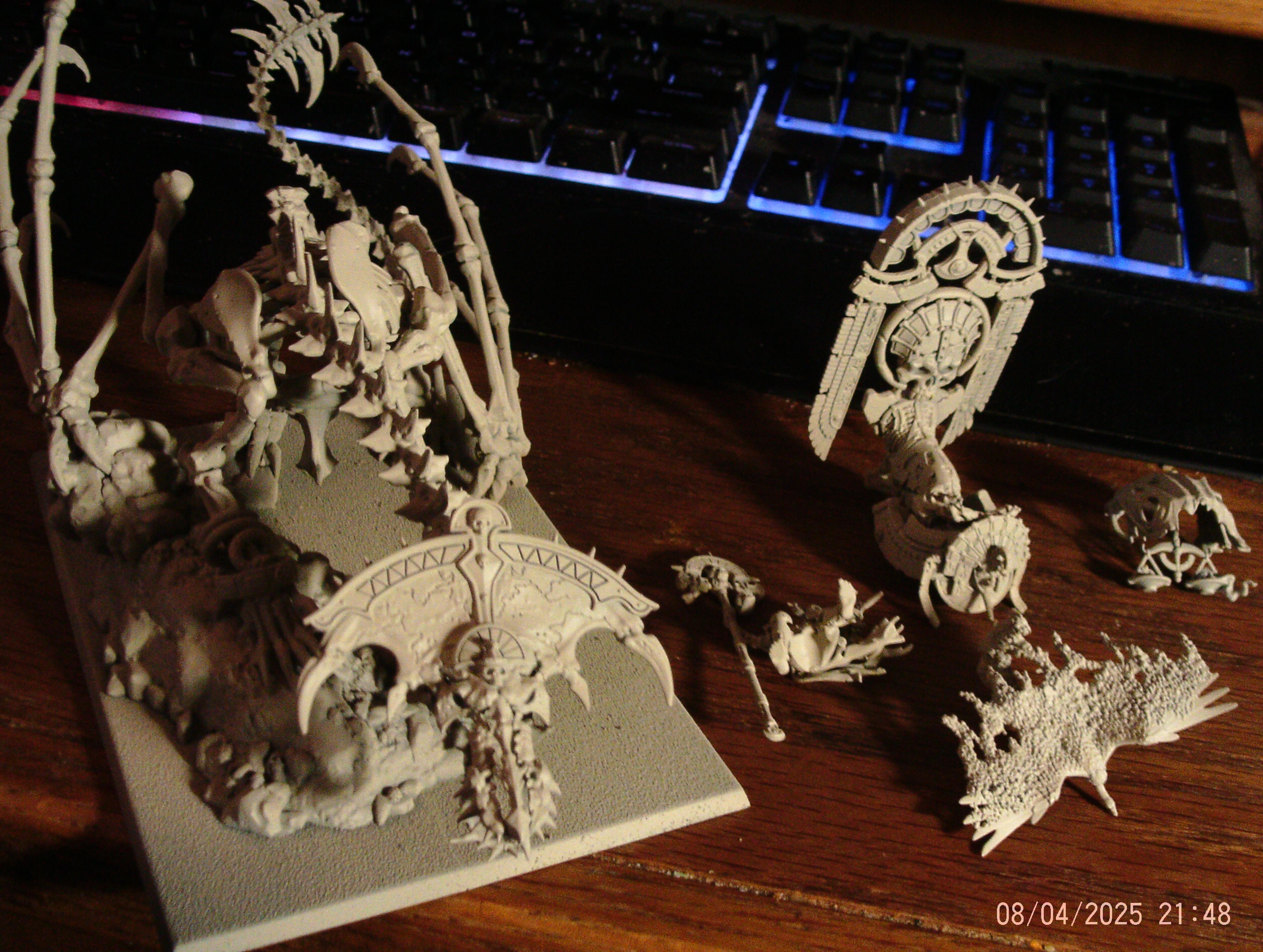 High Priest on Bone Dragon primed