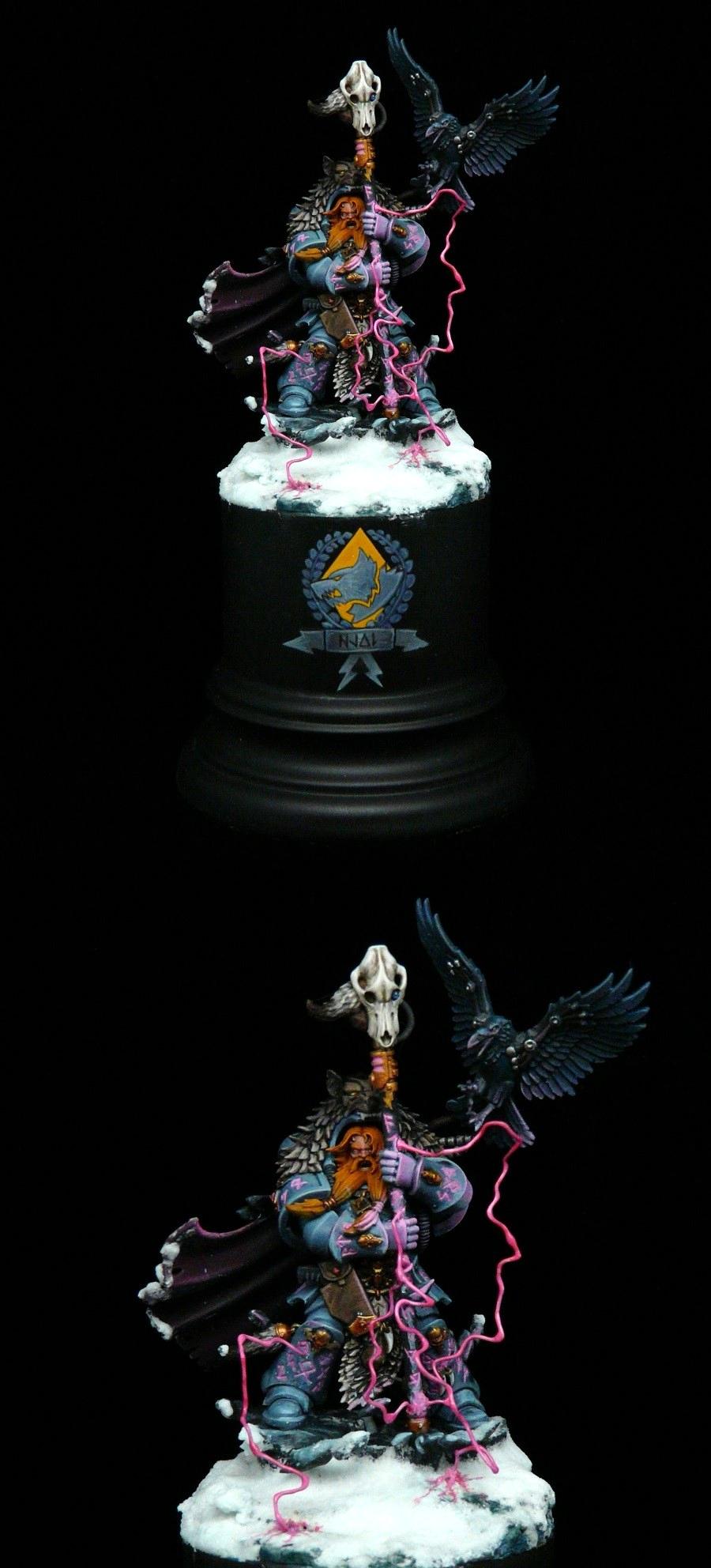 Adeptus Astartes, Njal Stormcaller, Rune Priest, Space Marines, Space Wolves, Vlka Fenryka