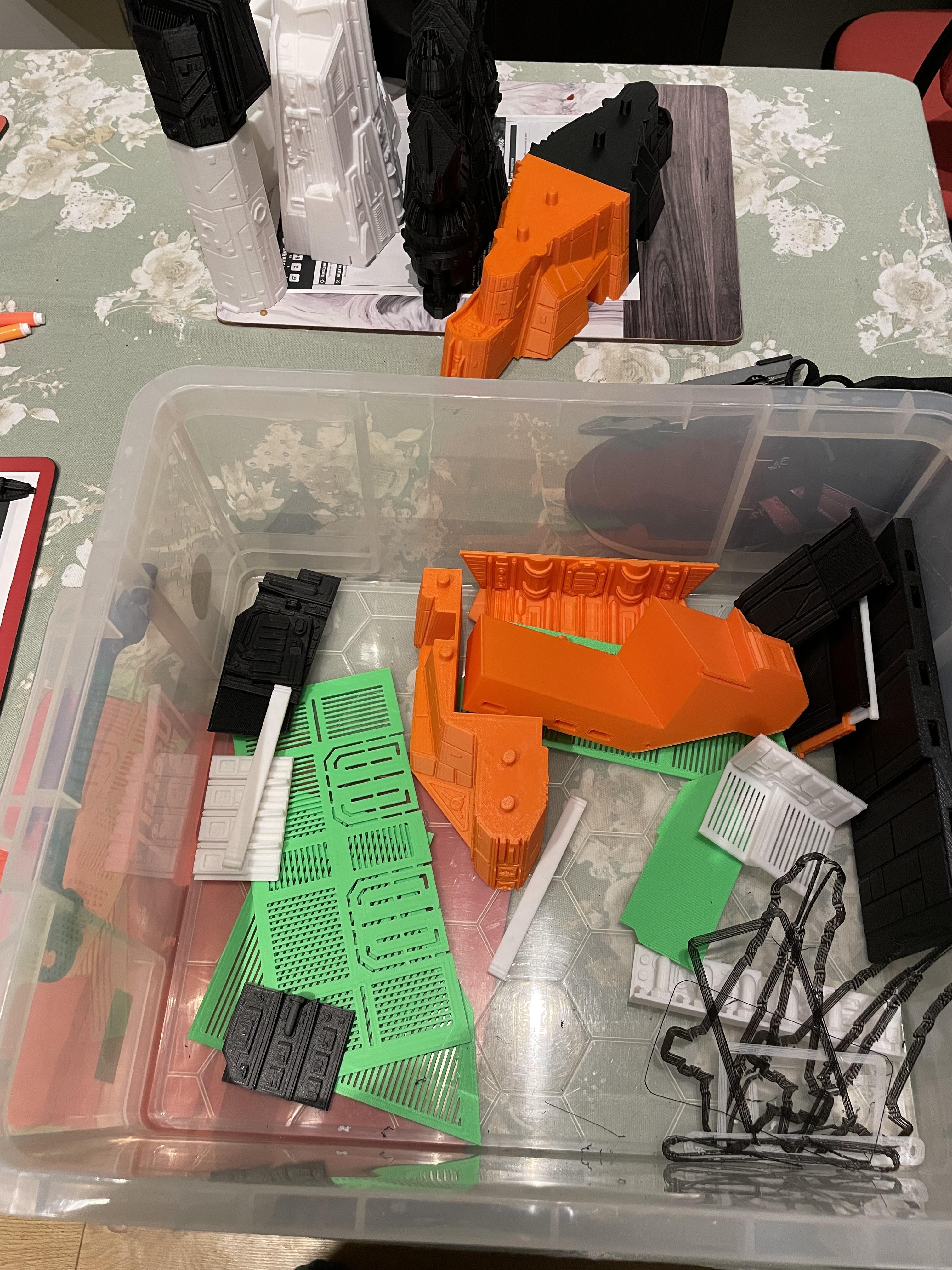 3d Print, Cargo Ship, Imperial Terrain