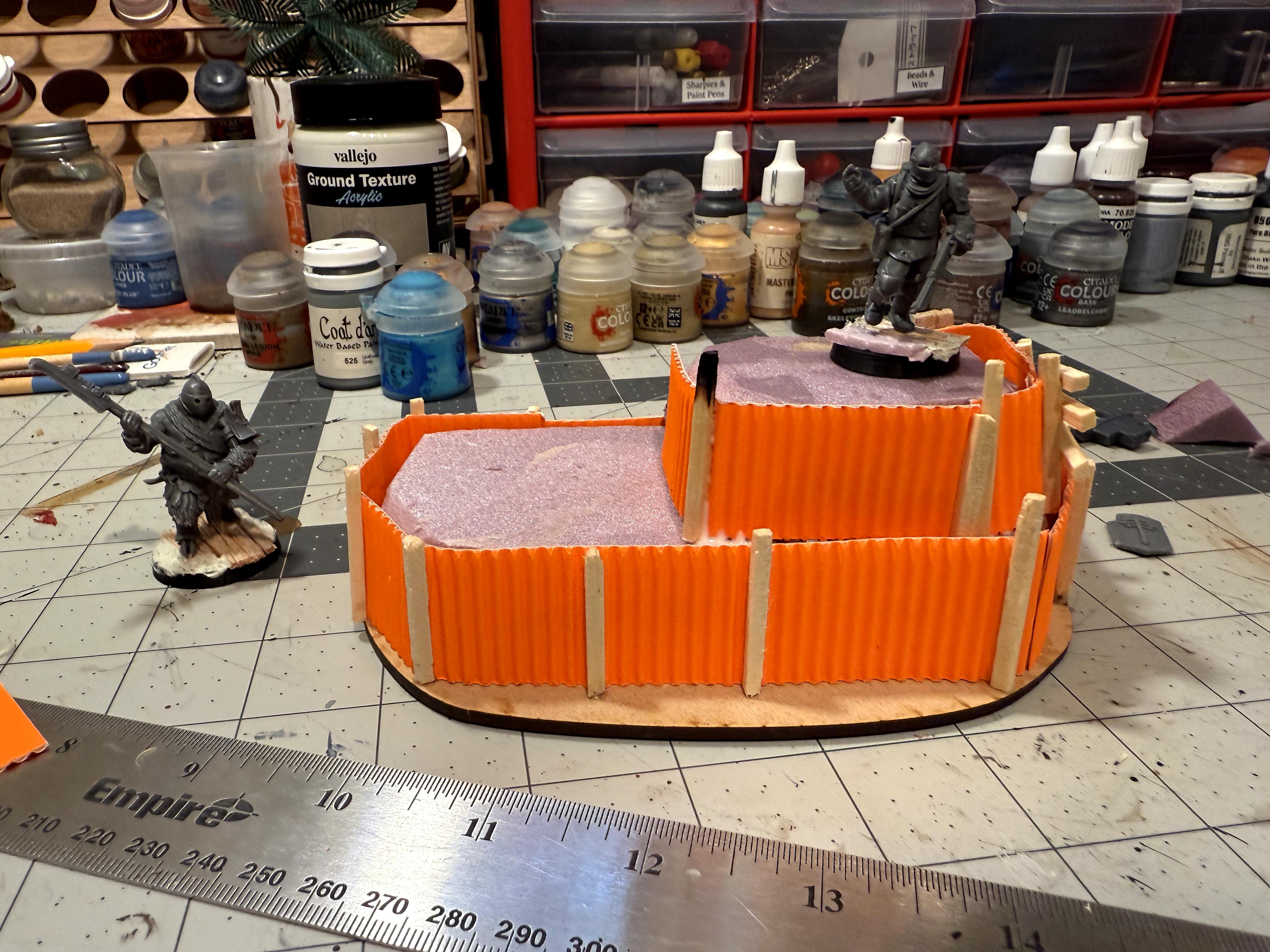 Scatter Terrain, Scratch Build, Terrain, Trench, Trench Crusade