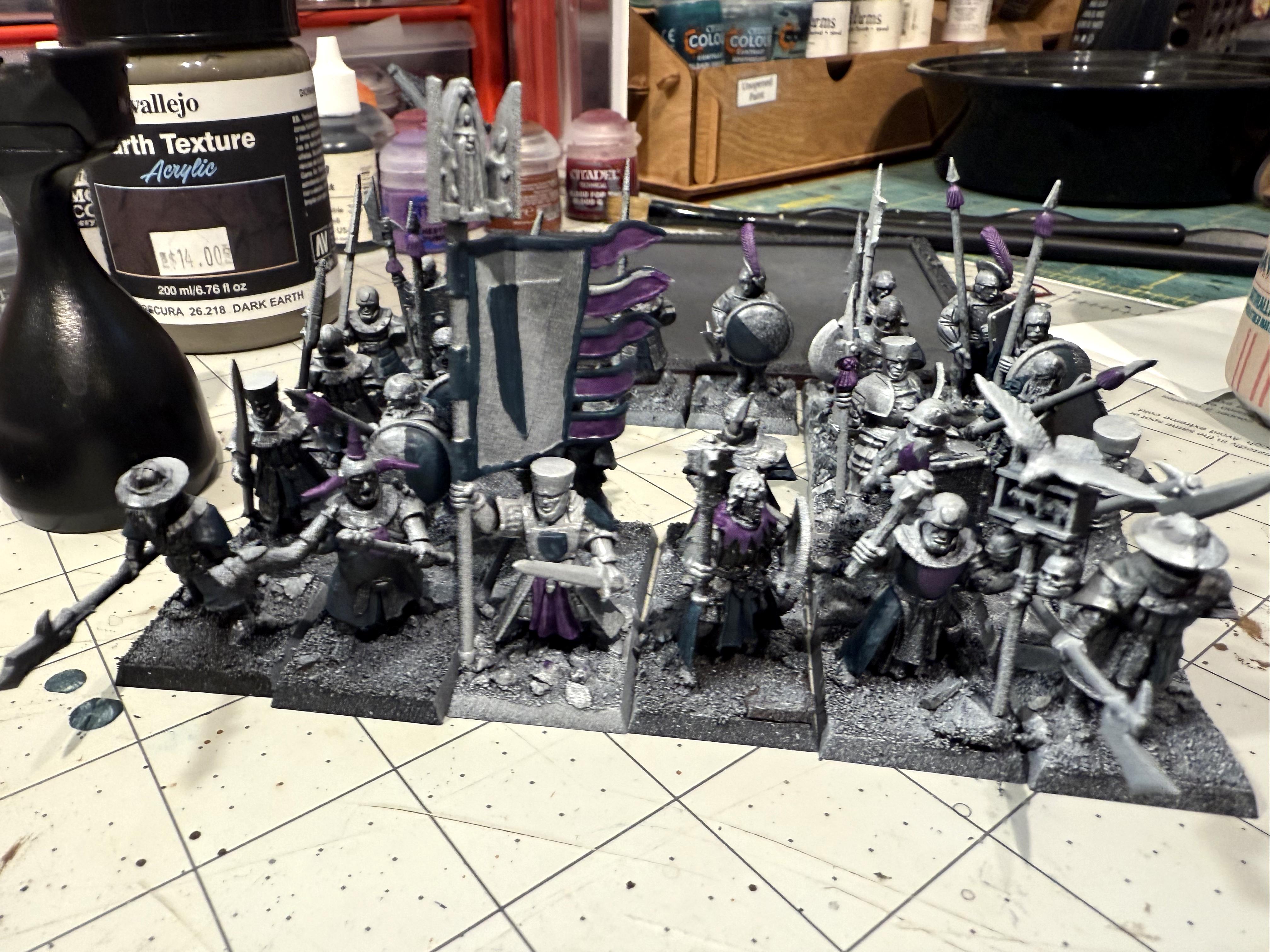 Bretonnians, Conversion, Men At Arms, Peasants, Yeomen