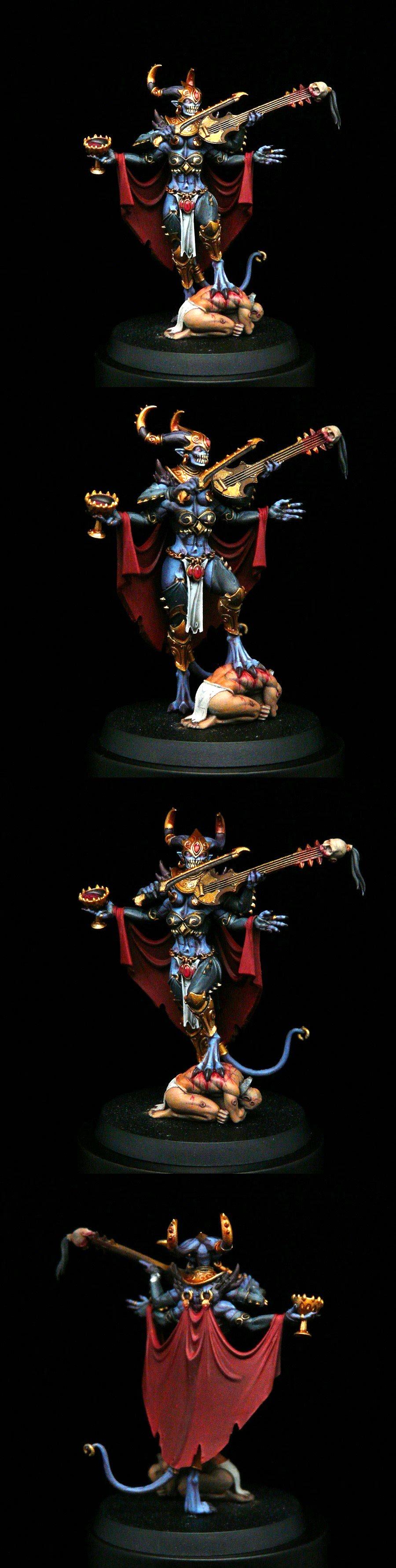 Daemons, Slaanesh, Ascended Aytissia the Dark one 