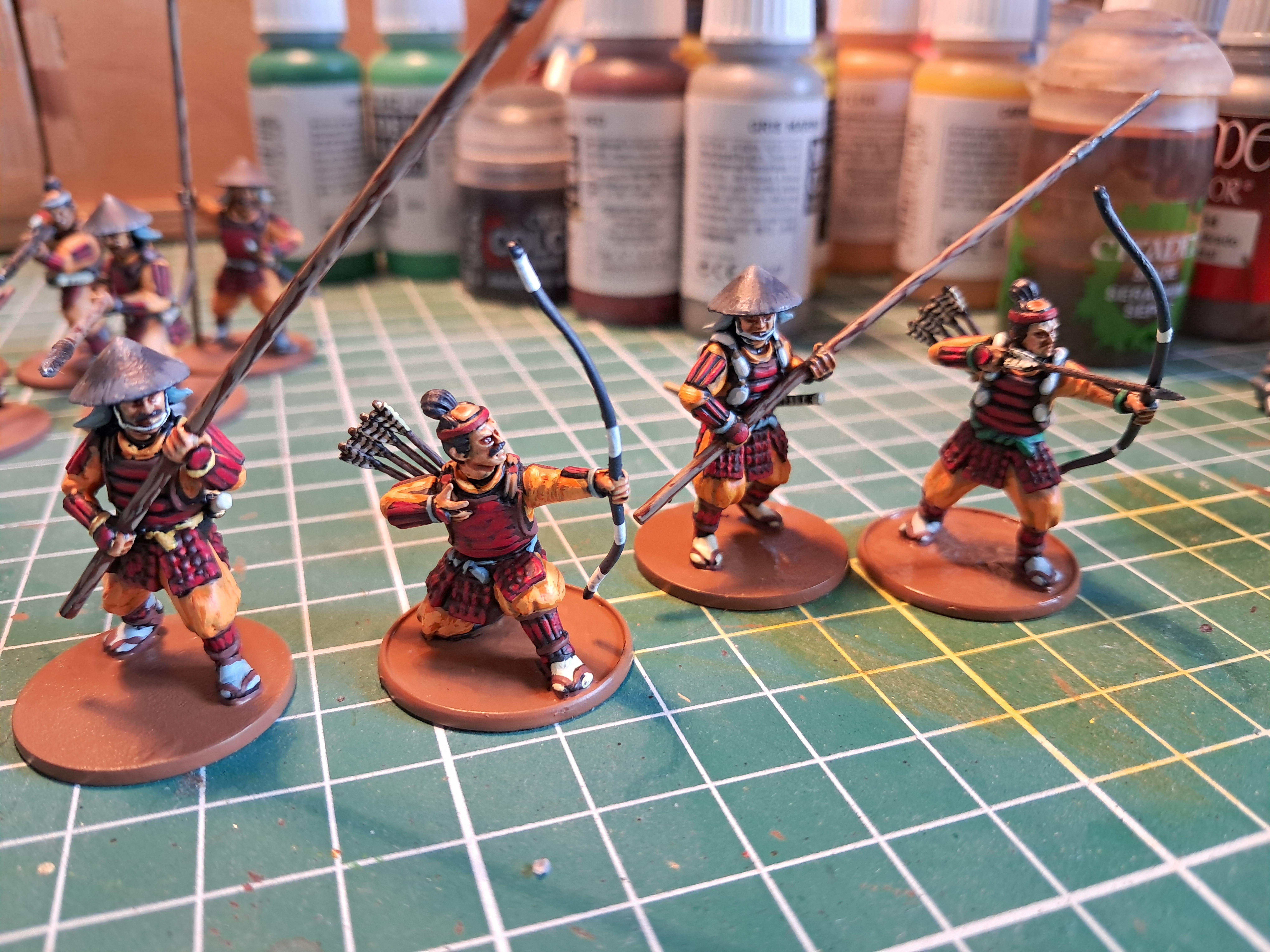 Ashigaru, Bowmen, Japanese, Pikemen, Samurai, Sengoku, Test Of Honour