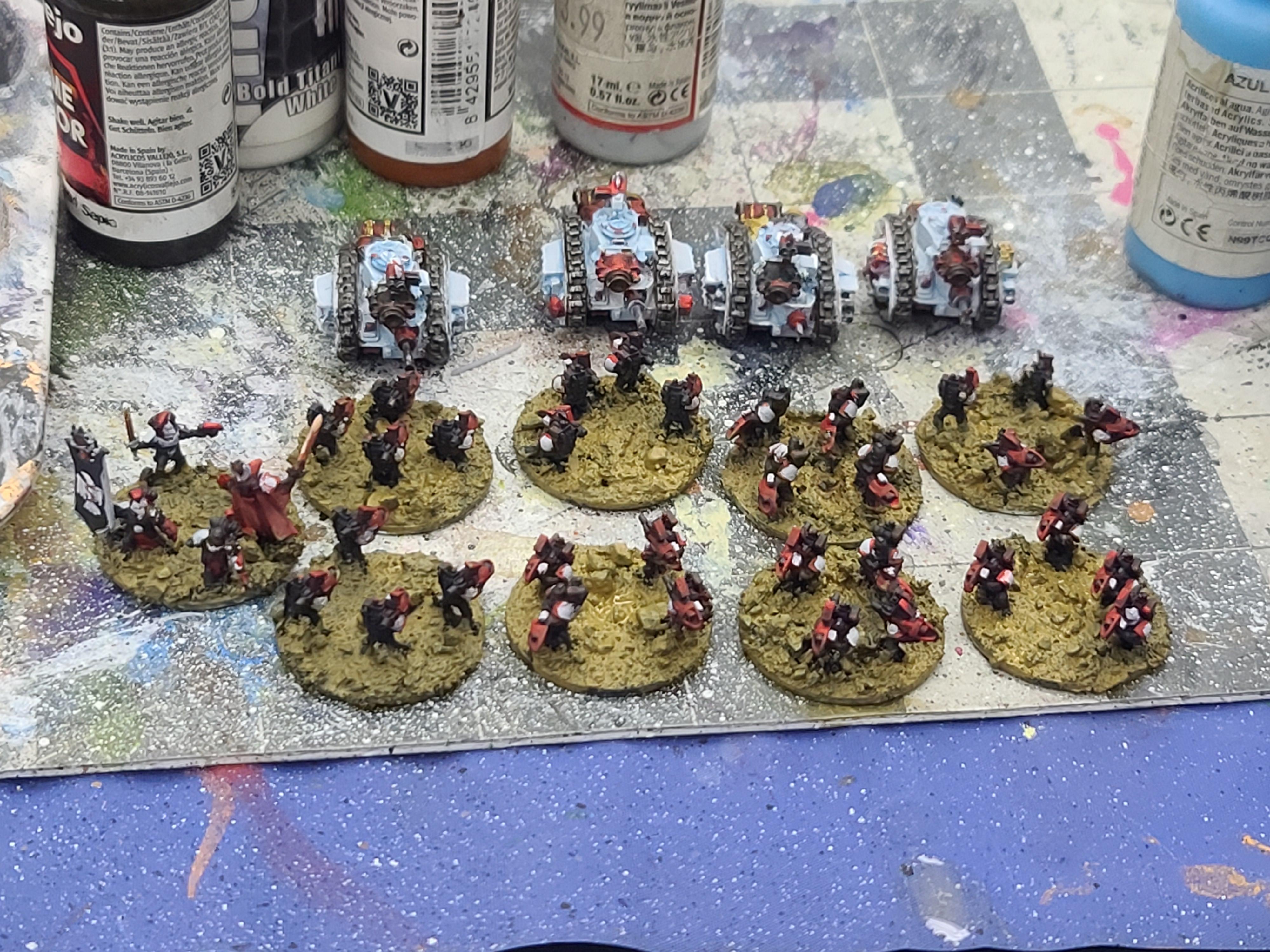 6mm, Daffmakes, Epic, Epic Armageddon, Galactic Crusaders, Games Workshop, Legions Imperialis, Leman Russ, Raven Guard, Space Marines