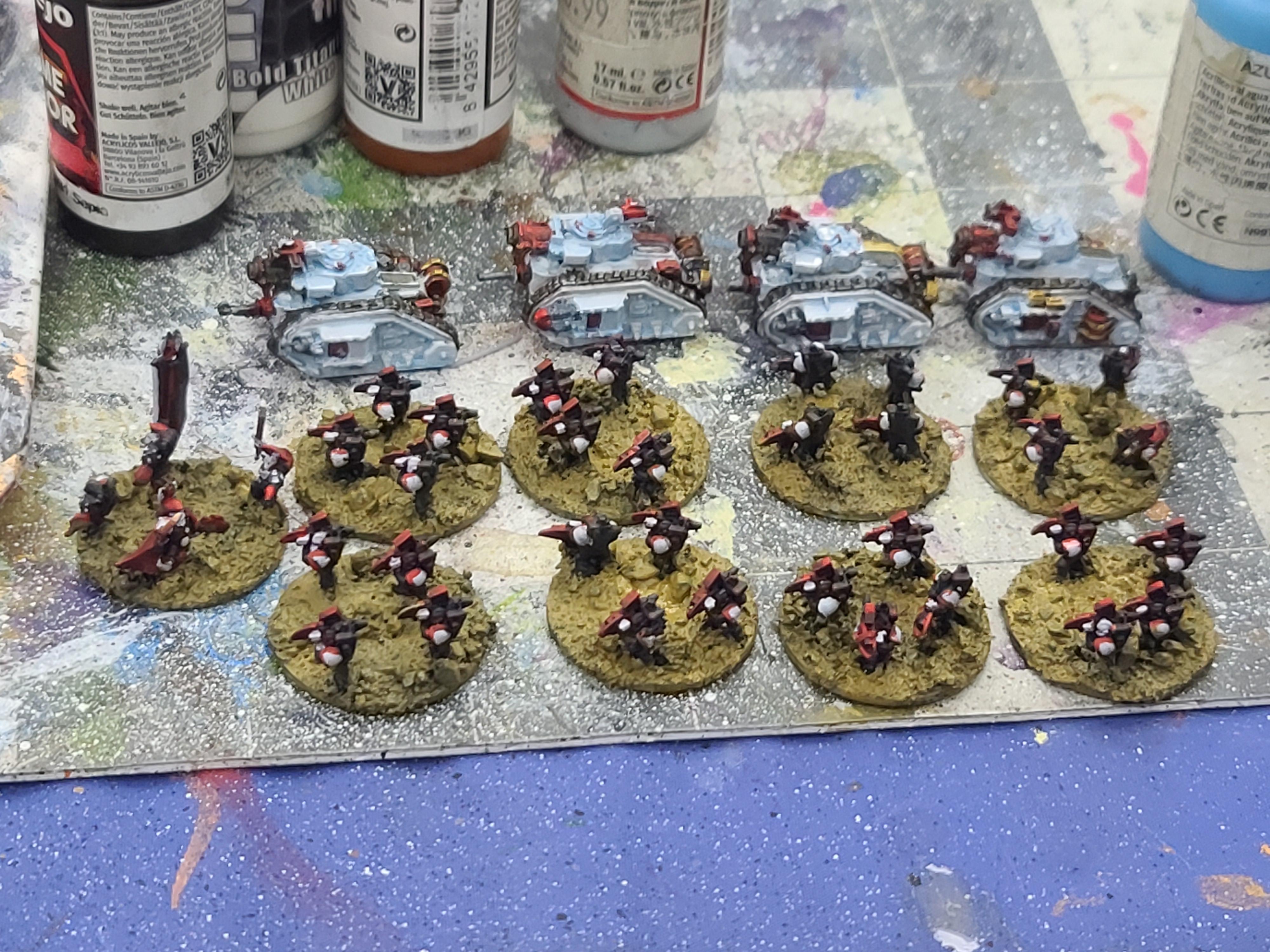 6mm, Daffmakes, Epic, Epic Armageddon, Galactic Crusaders, Games Workshop, Legions Imperialis, Leman Russ, Raven Guard, Space Marines