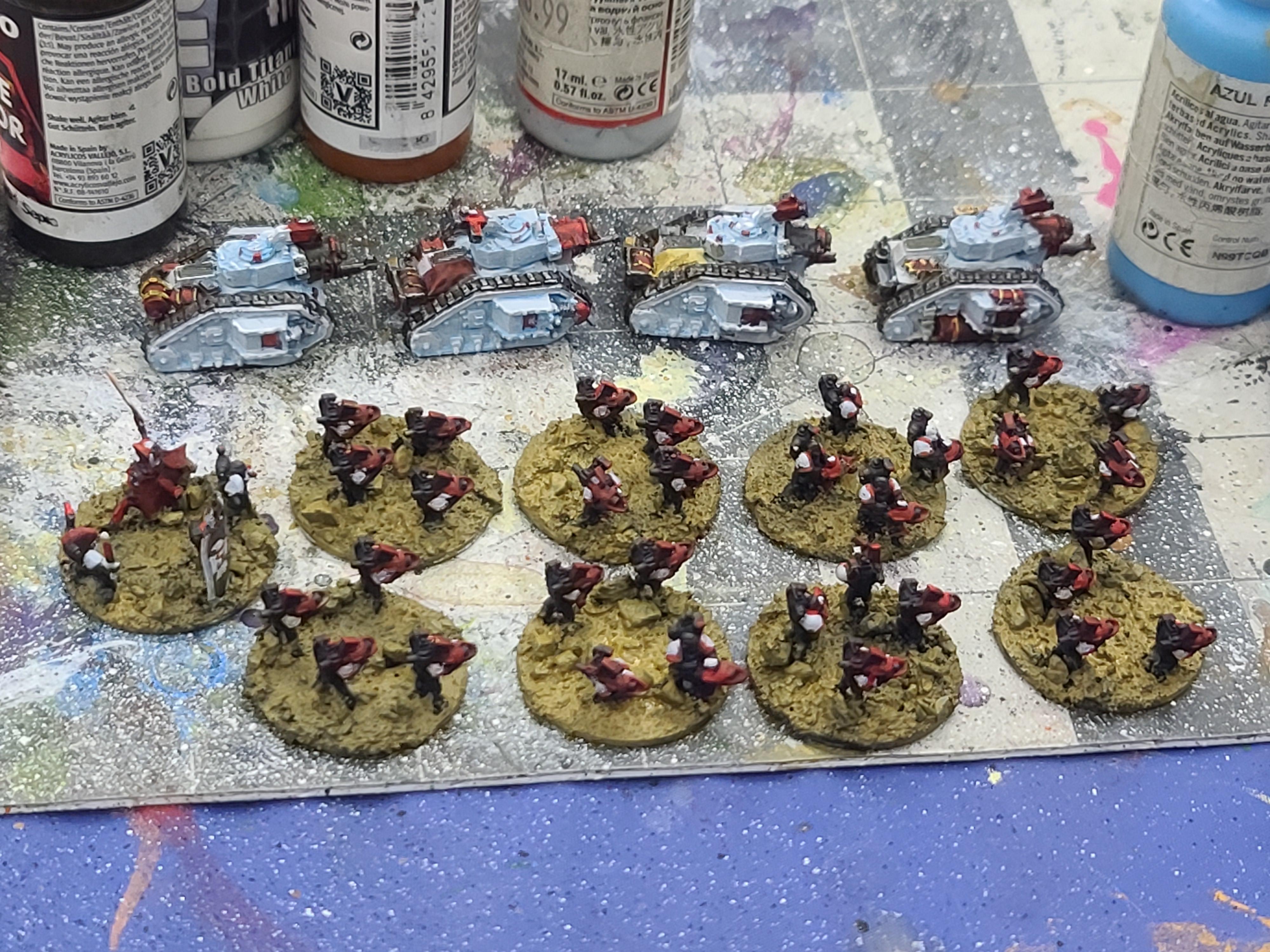6mm, Daffmakes, Epic, Epic Armageddon, Galactic Crusaders, Games Workshop, Legions Imperialis, Leman Russ, Raven Guard, Space Marines