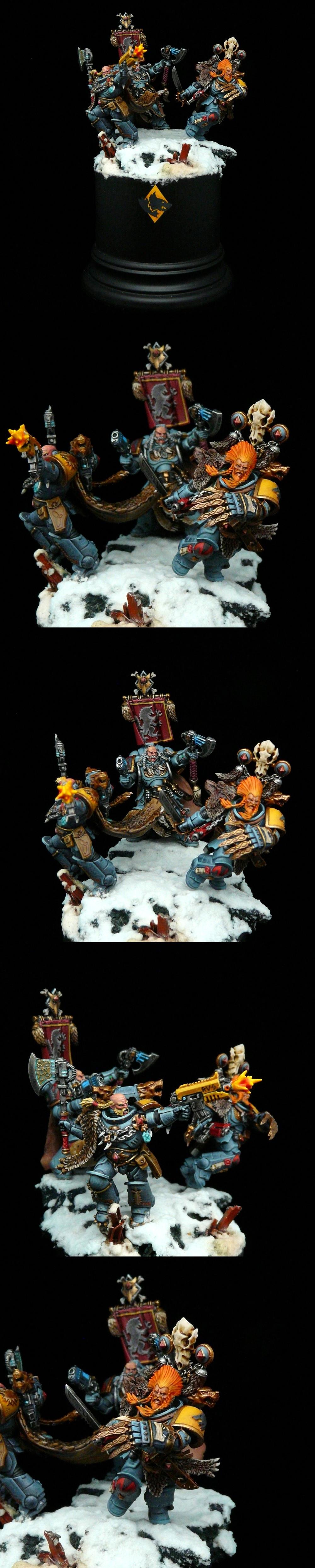 Adeptus Astartes, Grey Hunter, Primaris, Space Marines, Space Wolves, Vlka Fenryka