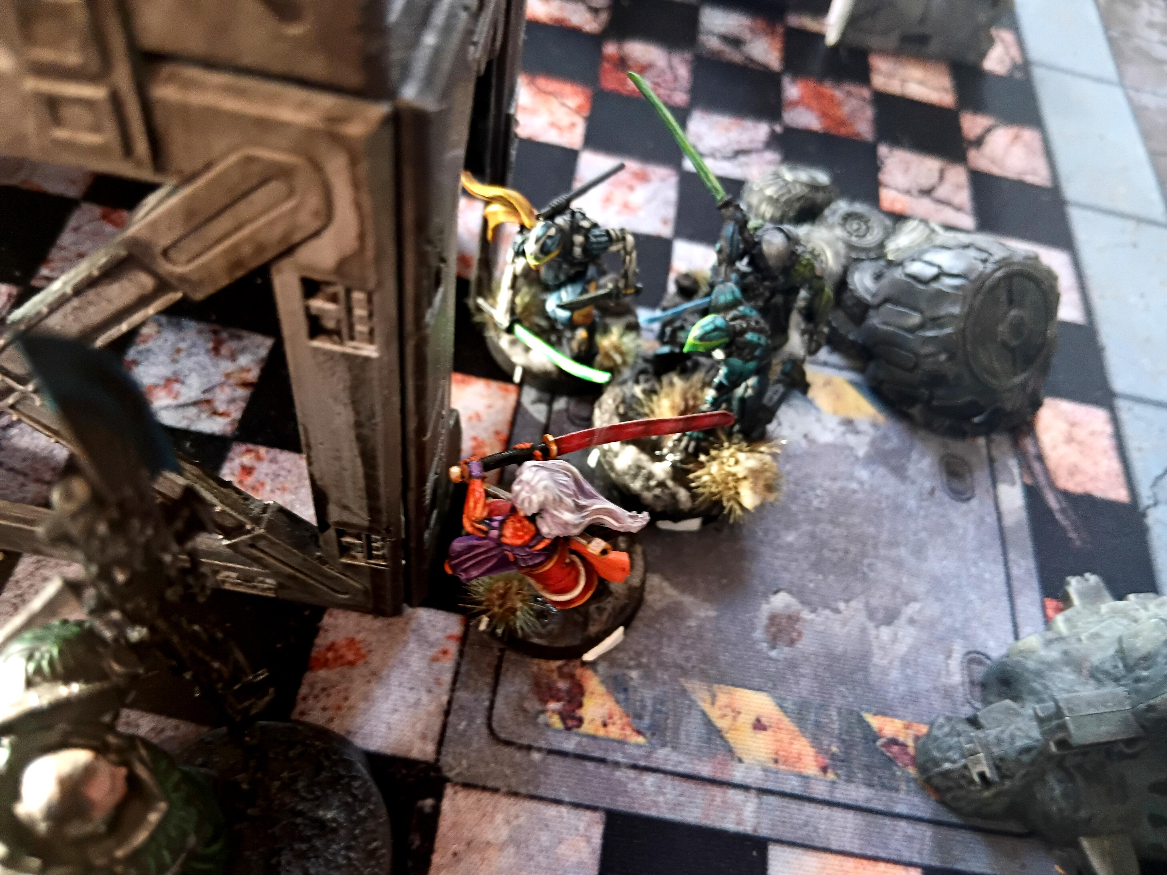 Azakir Halgriv, Battle, Commandoes, Crabbot, Custodes, Custodian Brothers, Folsk Gelt, Fun, Gff, Grimdark Future, Infinity, Mech Suit, Militia, Miniature Game Club, Minis, Ruins, Sela Orrel, Skirmish, Tabletop, Tech Cutie, Tech-bee, The Crew Of The Orray, Tikbalang, Vindicare Assassin