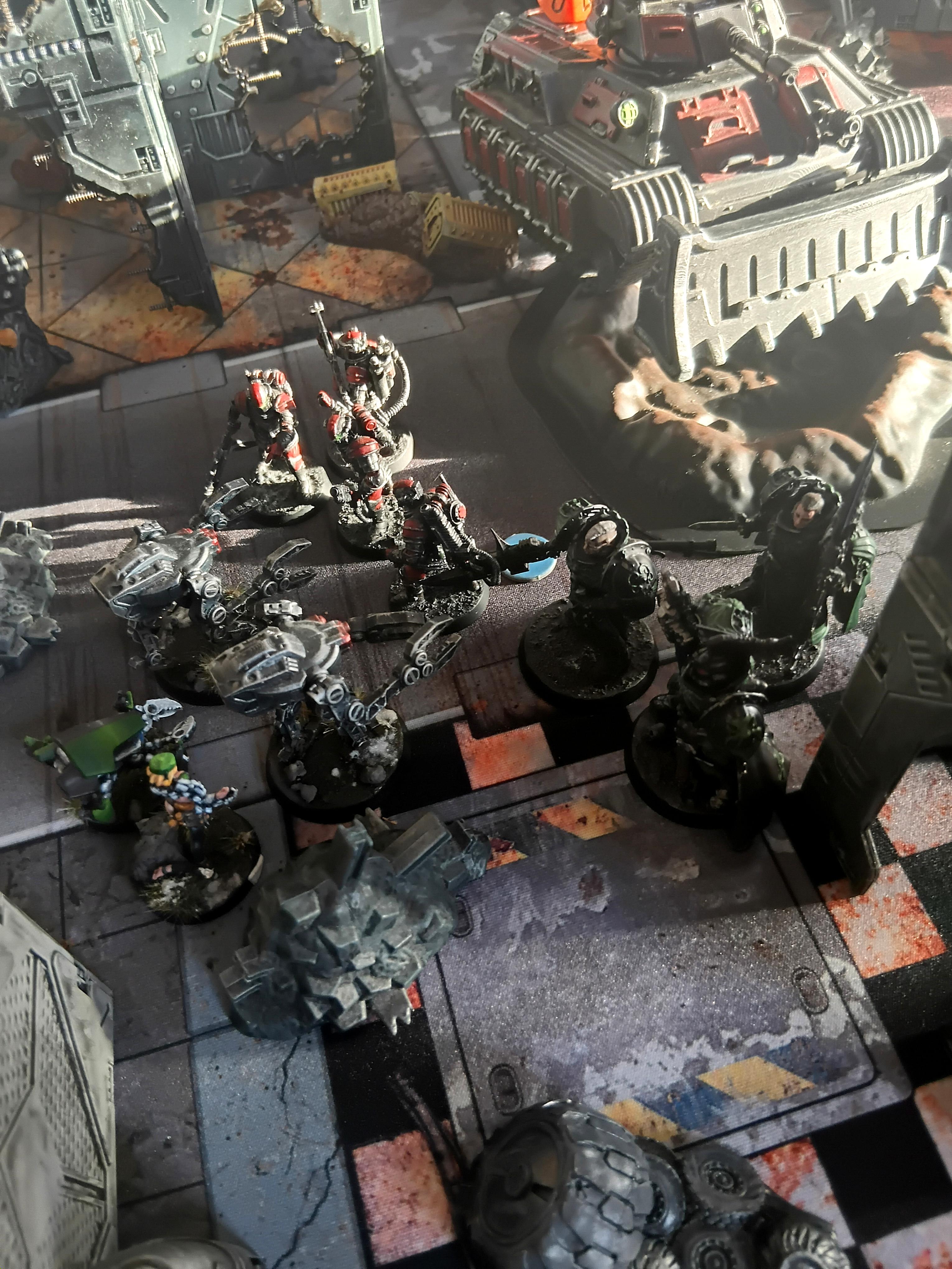 Azakir Halgriv, Battle, Commandoes, Crabbot, Custodes, Custodian Brothers, Folsk Gelt, Fun, Gff, Grimdark Future, Infinity, Mech Suit, Militia, Miniature Game Club, Minis, Ruins, Sela Orrel, Skirmish, Tabletop, Tech Cutie, Tech-bee, The Crew Of The Orray, Tikbalang, Vindicare Assassin
