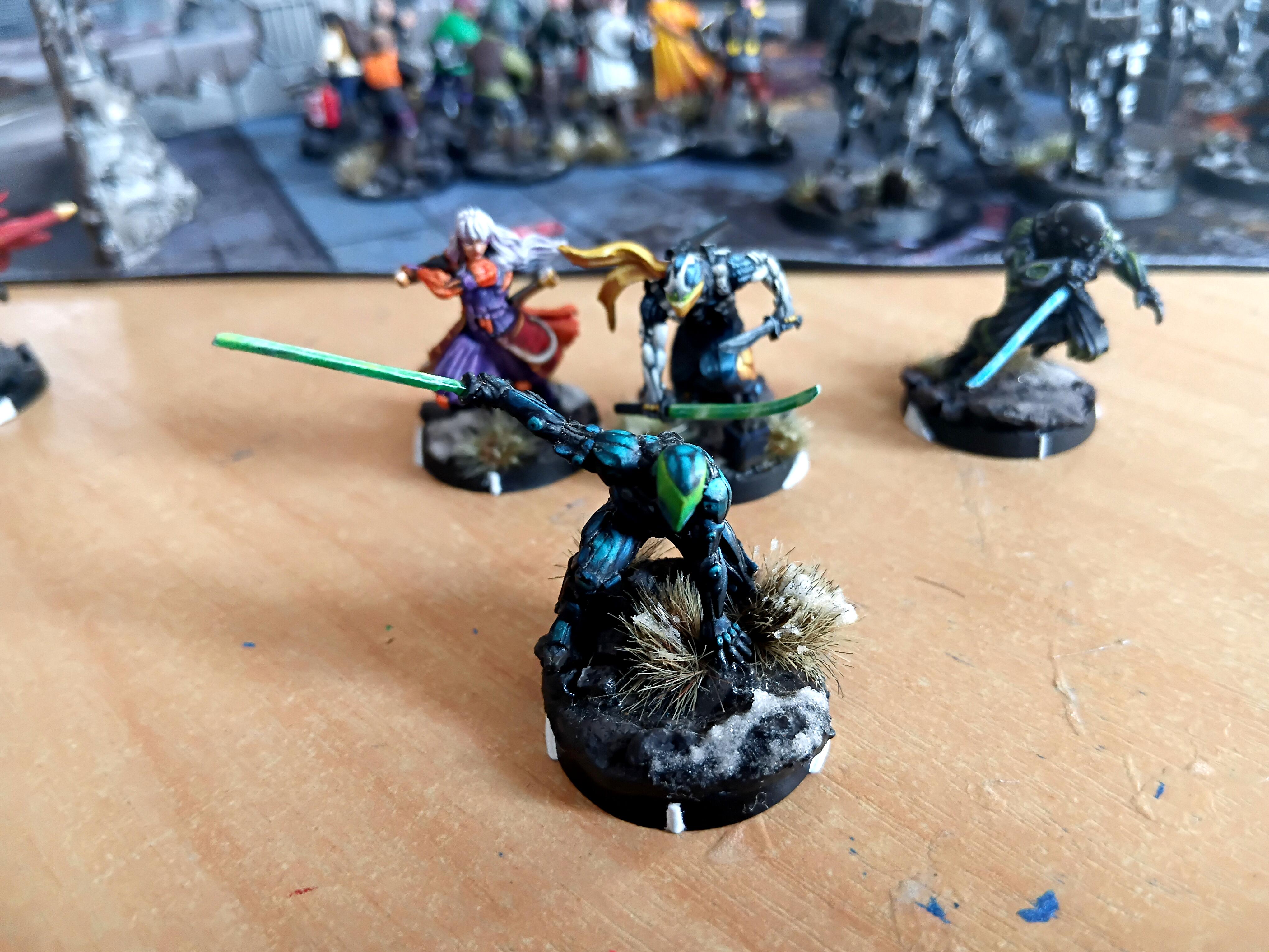 Azakir Halgriv, Battle, Commandoes, Crabbot, Custodes, Custodian Brothers, Folsk Gelt, Fun, Gff, Grimdark Future, Infinity, Mech Suit, Militia, Miniature Game Club, Minis, Ruins, Sela Orrel, Skirmish, Tabletop, Tech Cutie, Tech-bee, The Crew Of The Orray, Tikbalang, Vindicare Assassin