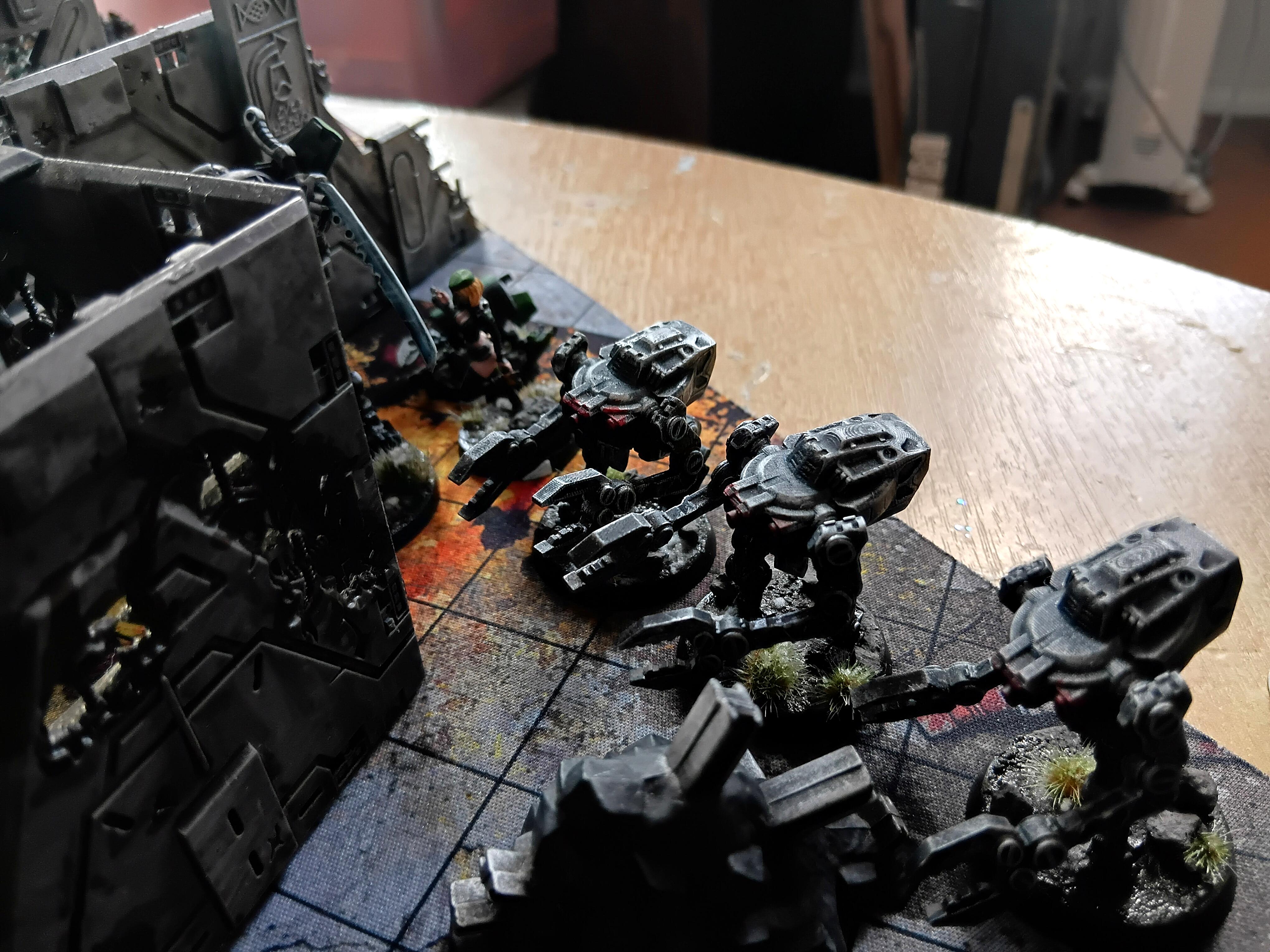 Azakir Halgriv, Battle, Commandoes, Crabbot, Custodes, Custodian Brothers, Folsk Gelt, Fun, Gff, Grimdark Future, Infinity, Mech Suit, Militia, Miniature Game Club, Minis, Ruins, Sela Orrel, Skirmish, Tabletop, Tech Cutie, Tech-bee, The Crew Of The Orray, Tikbalang, Vindicare Assassin