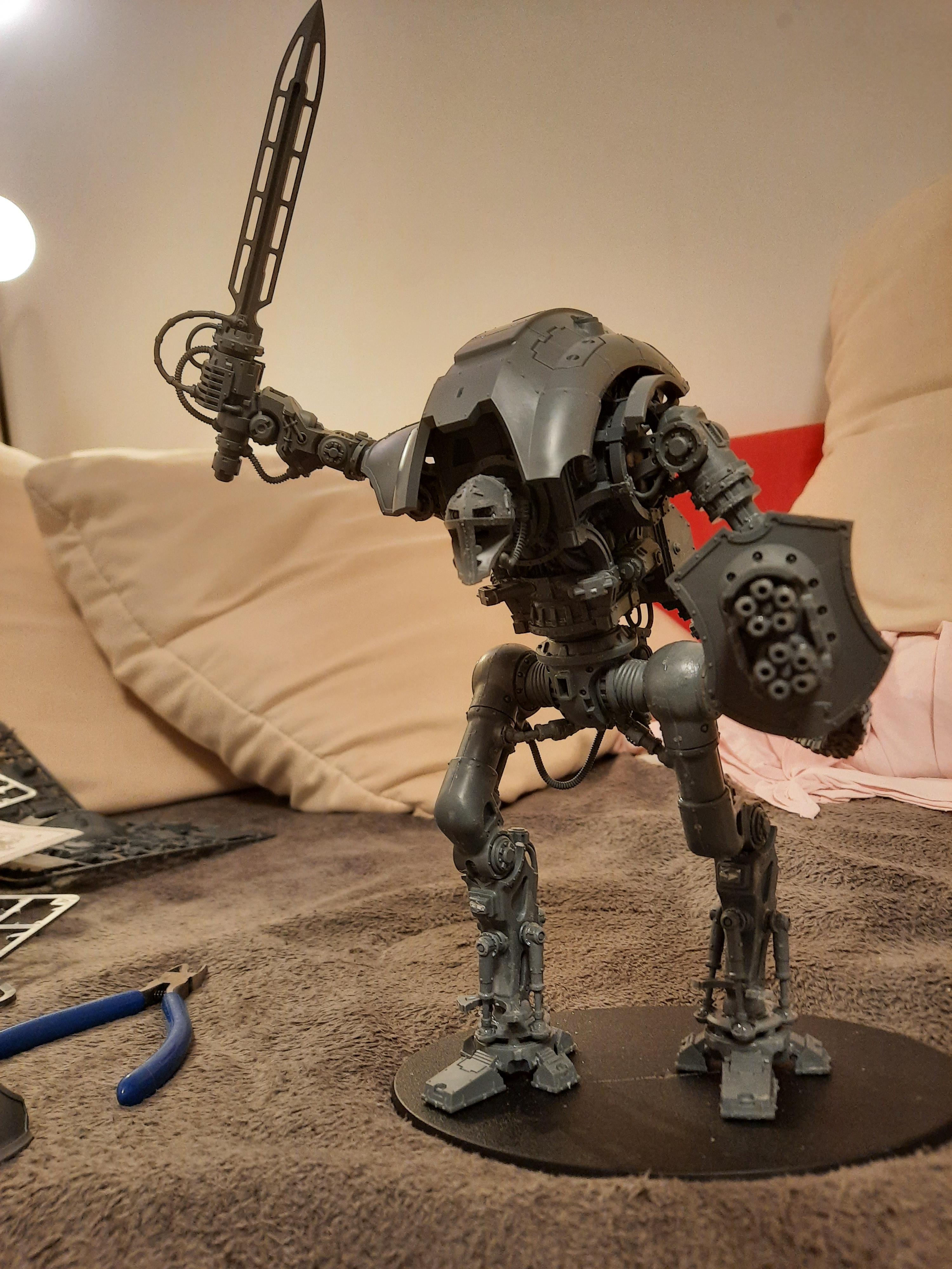 Castigator, Cerastus Knight, Imperial Knights, Making Of, Work In Progress