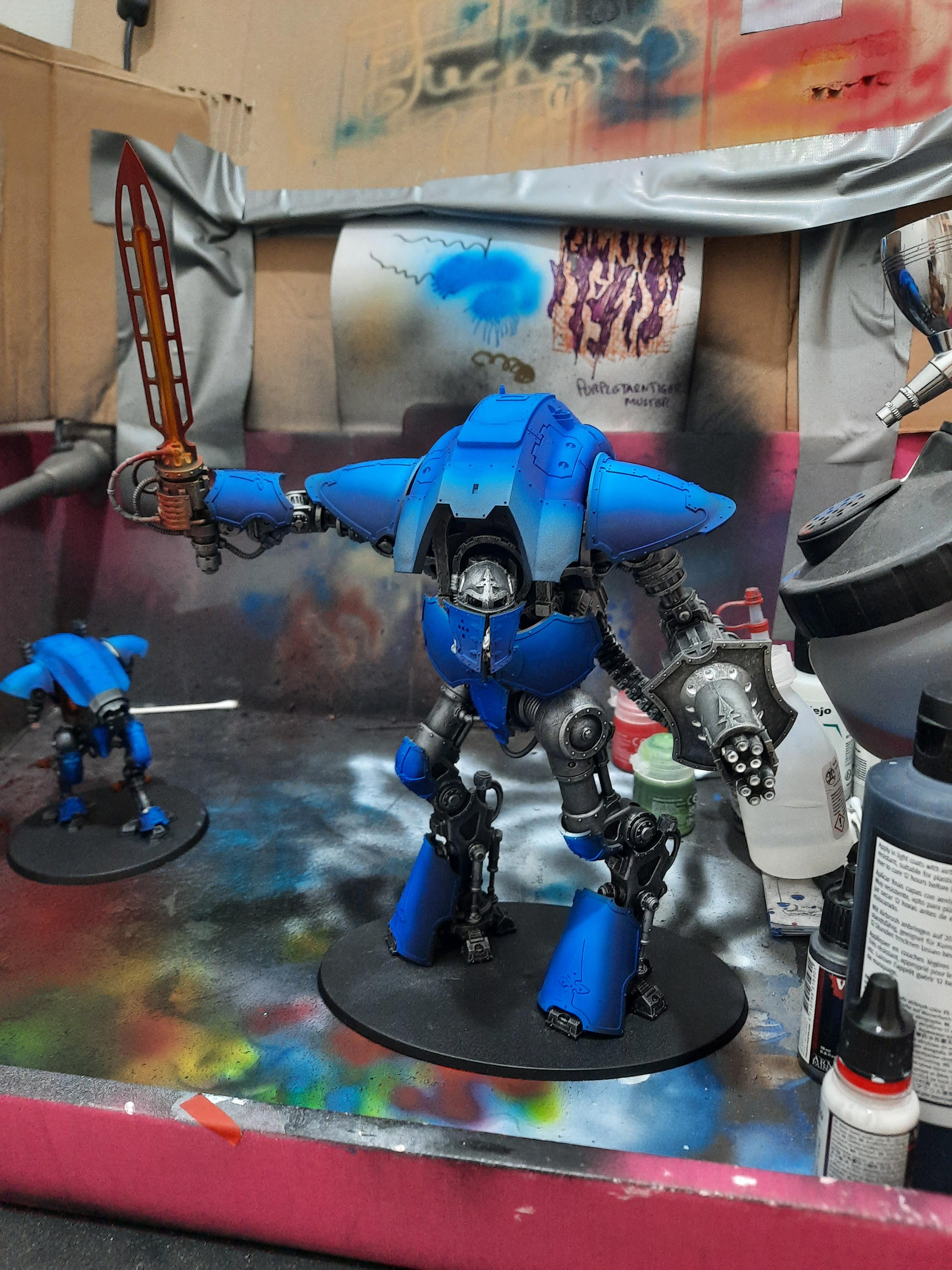 Castigator, Cerastus Knight, Imperial Knights, Making Of, Work In Progress