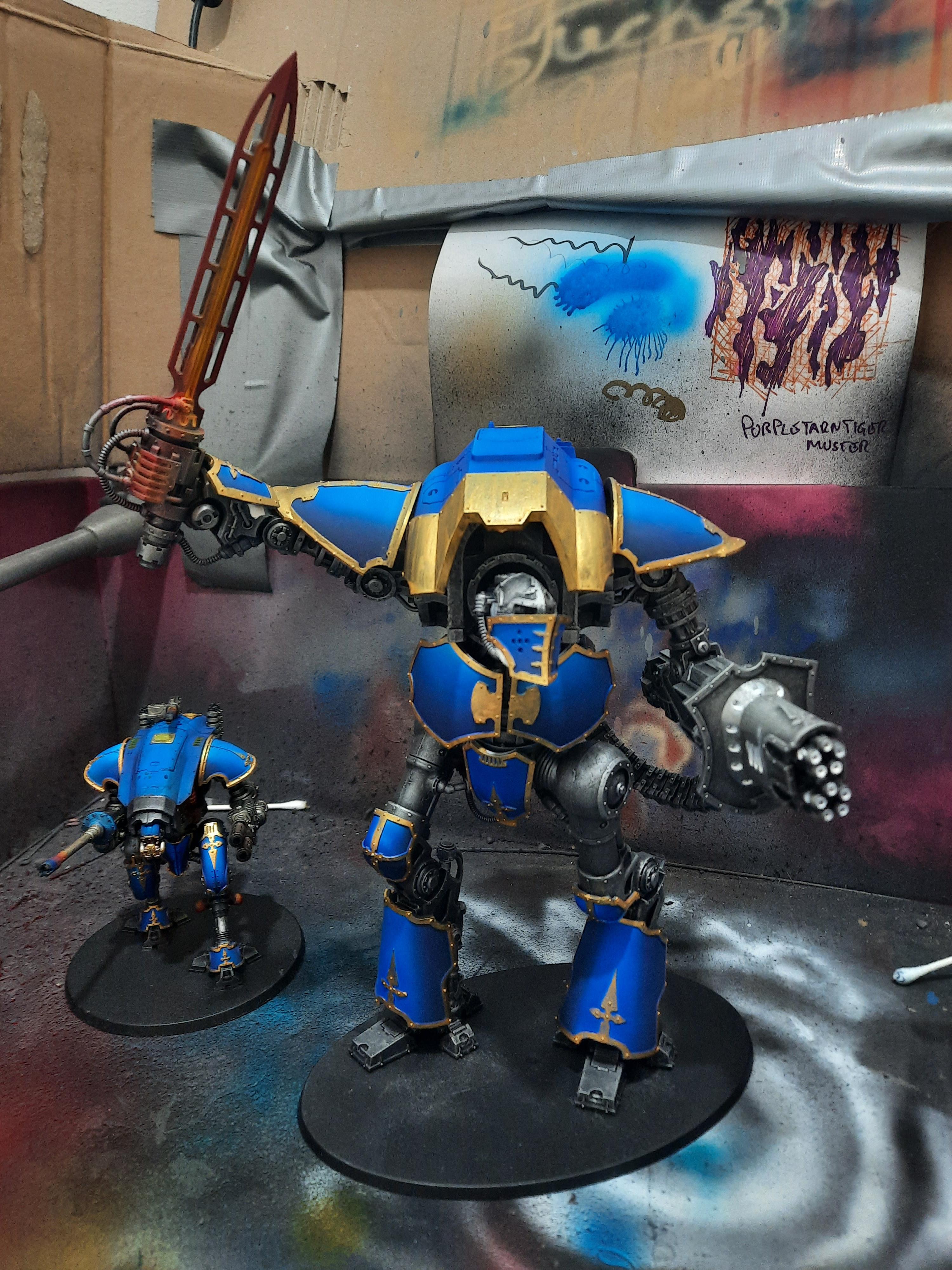 Armiger, Castigator, Cerastus Knight, Imperial Knights, Making Of, Work In Progress