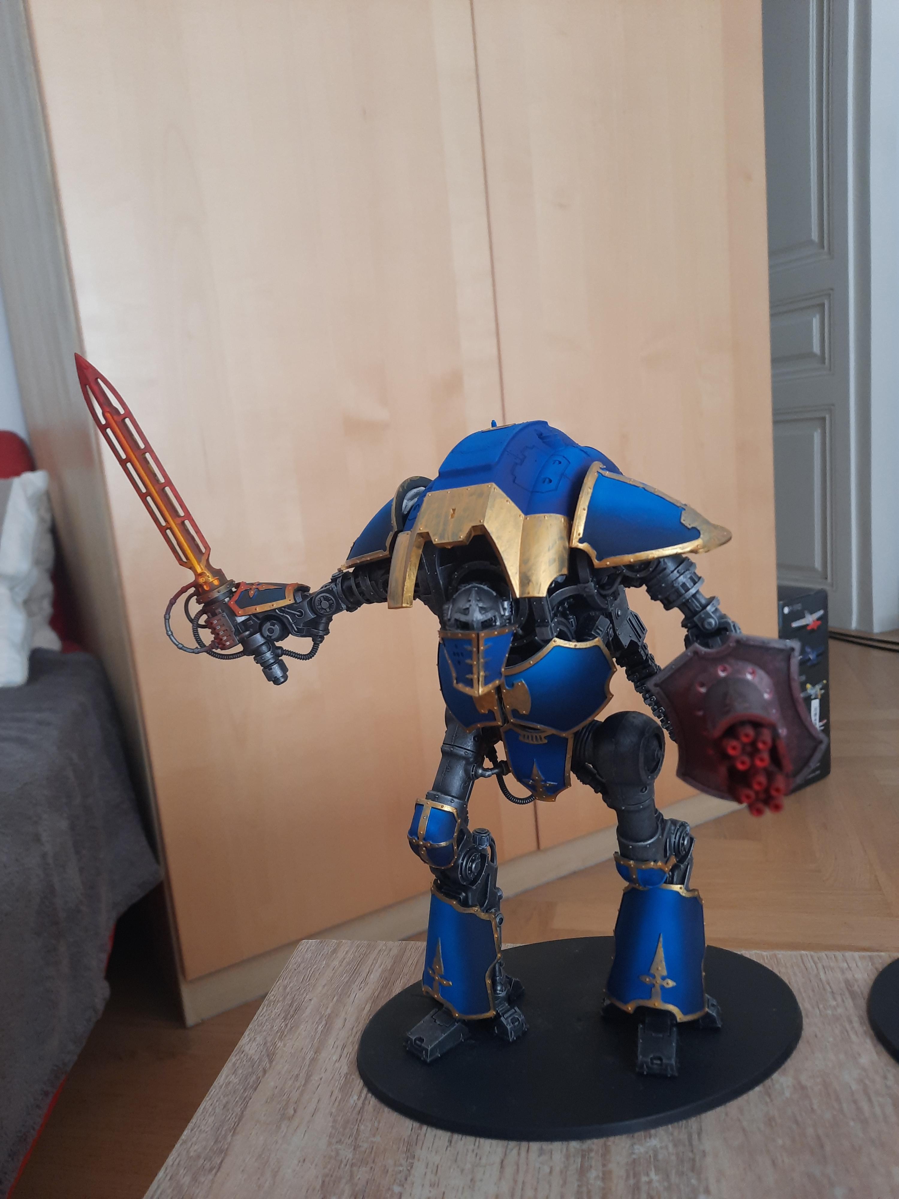 Castigator, Cerastus Knight, Imperial Knights, Making Of, Work In Progress