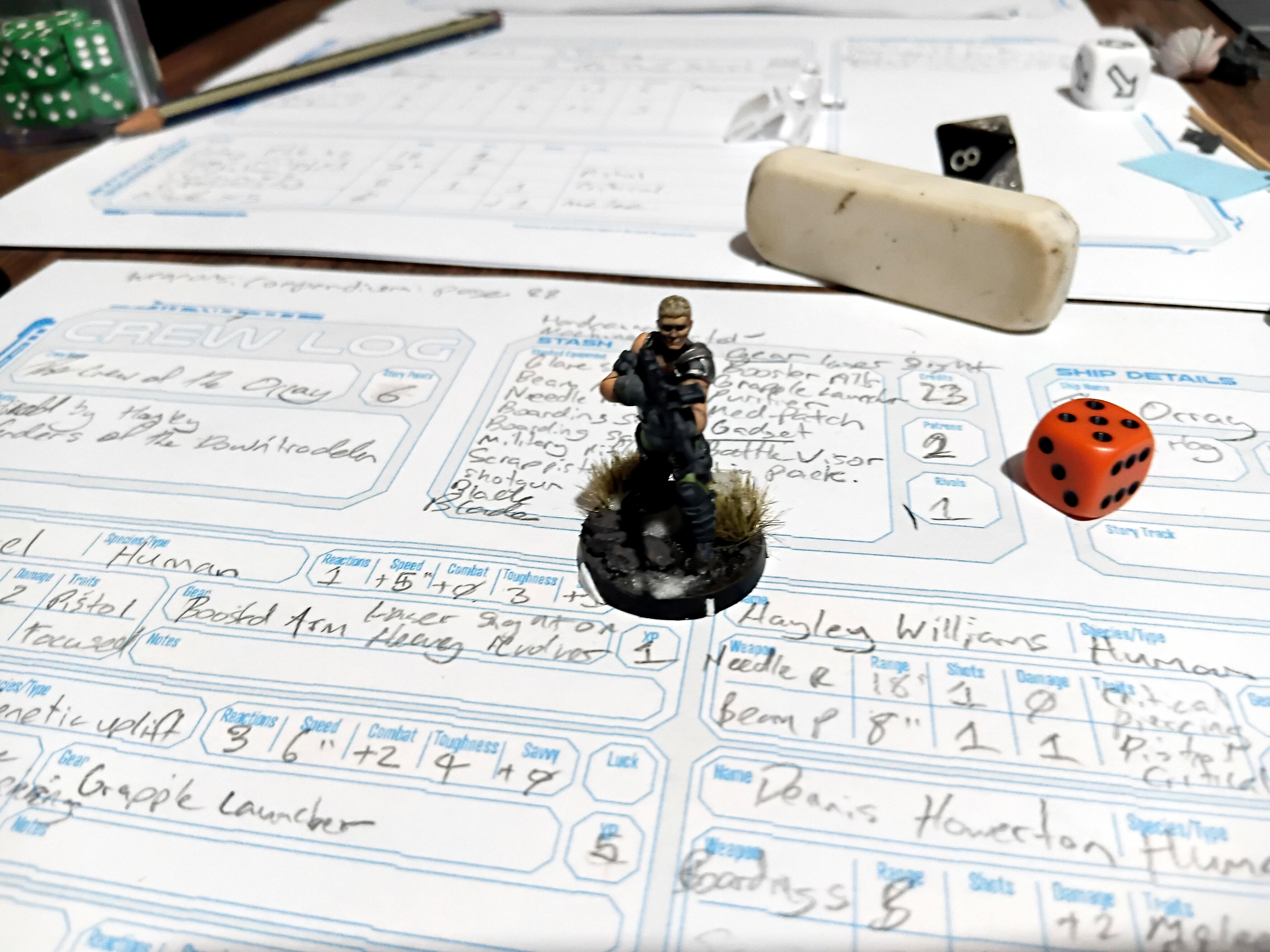 Adventure Game, Azakir Halgriv, Firefight Terrain, Five Parsecs, Five Parsecs From Home, Fun, Goliath Gang, Hulkers, Mantic Terrain, Necromunda, Novel Series, Sci Fi, Sela Orrel, Skirmish, The Crew Of The Orray