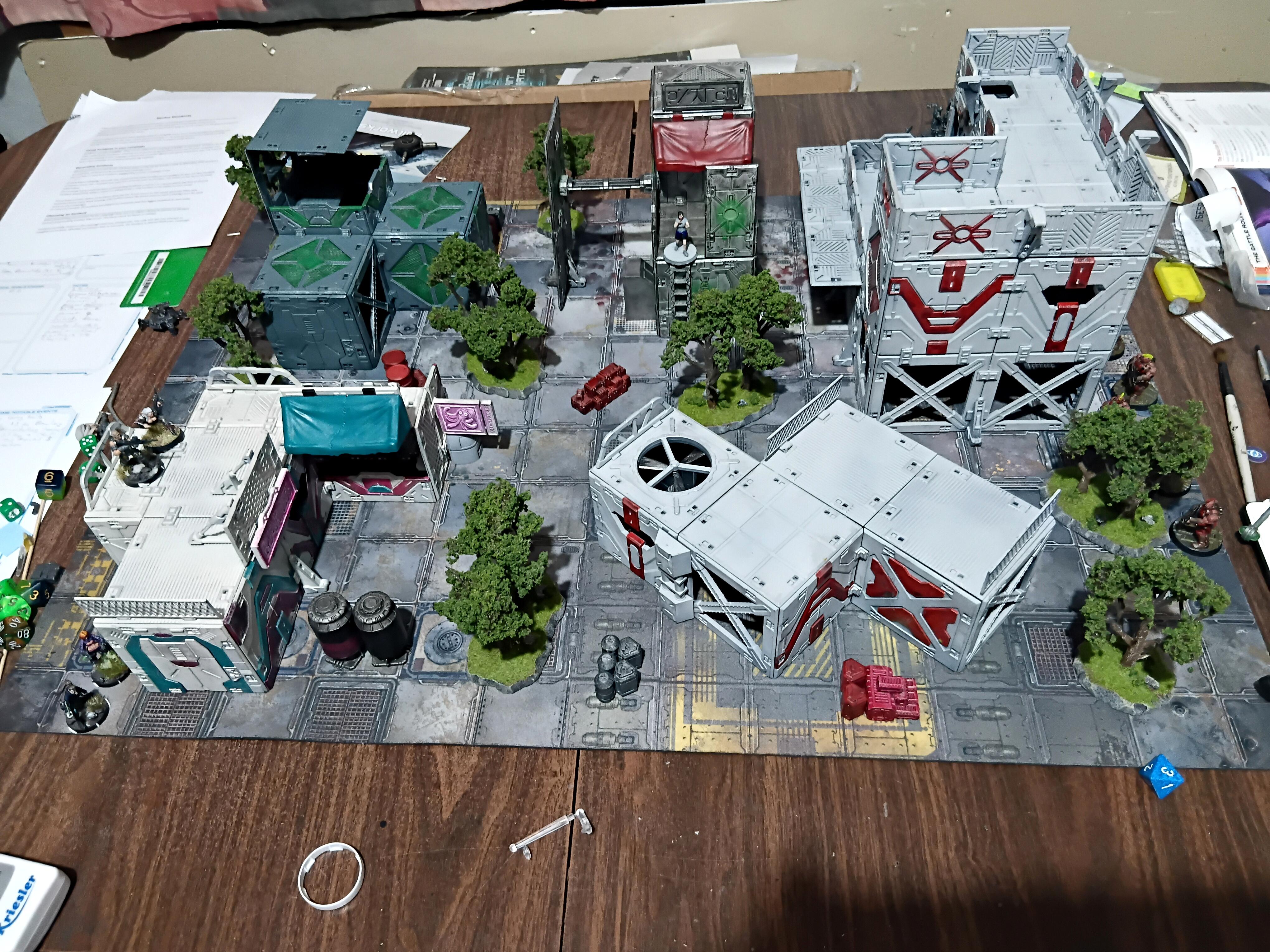 Adventure Game, Azakir Halgriv, Firefight Terrain, Five Parsecs, Five Parsecs From Home, Fun, Goliath Gang, Hulkers, Mantic Terrain, Necromunda, Novel Series, Sci Fi, Sela Orrel, Skirmish, The Crew Of The Orray