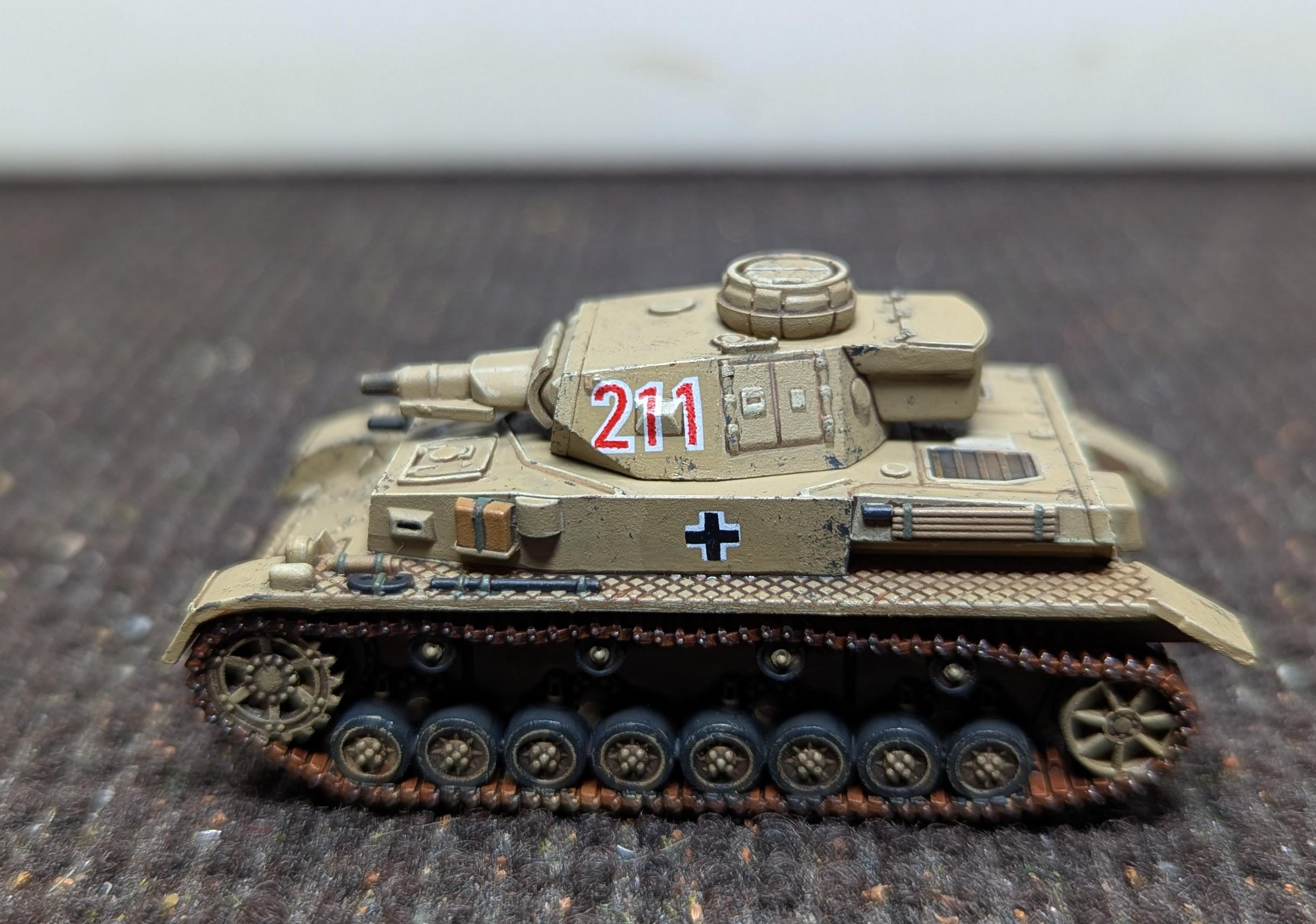15mm, 2025, Afrika Korps, Battlefront, Germans, Painted, Panzer Iv, World War 2