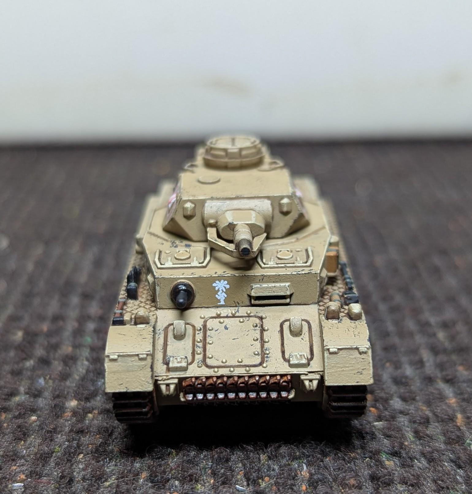 15mm, 2025, Afrika Korps, Battlefront, Germans, Painted, Panzer Iv, World War 2