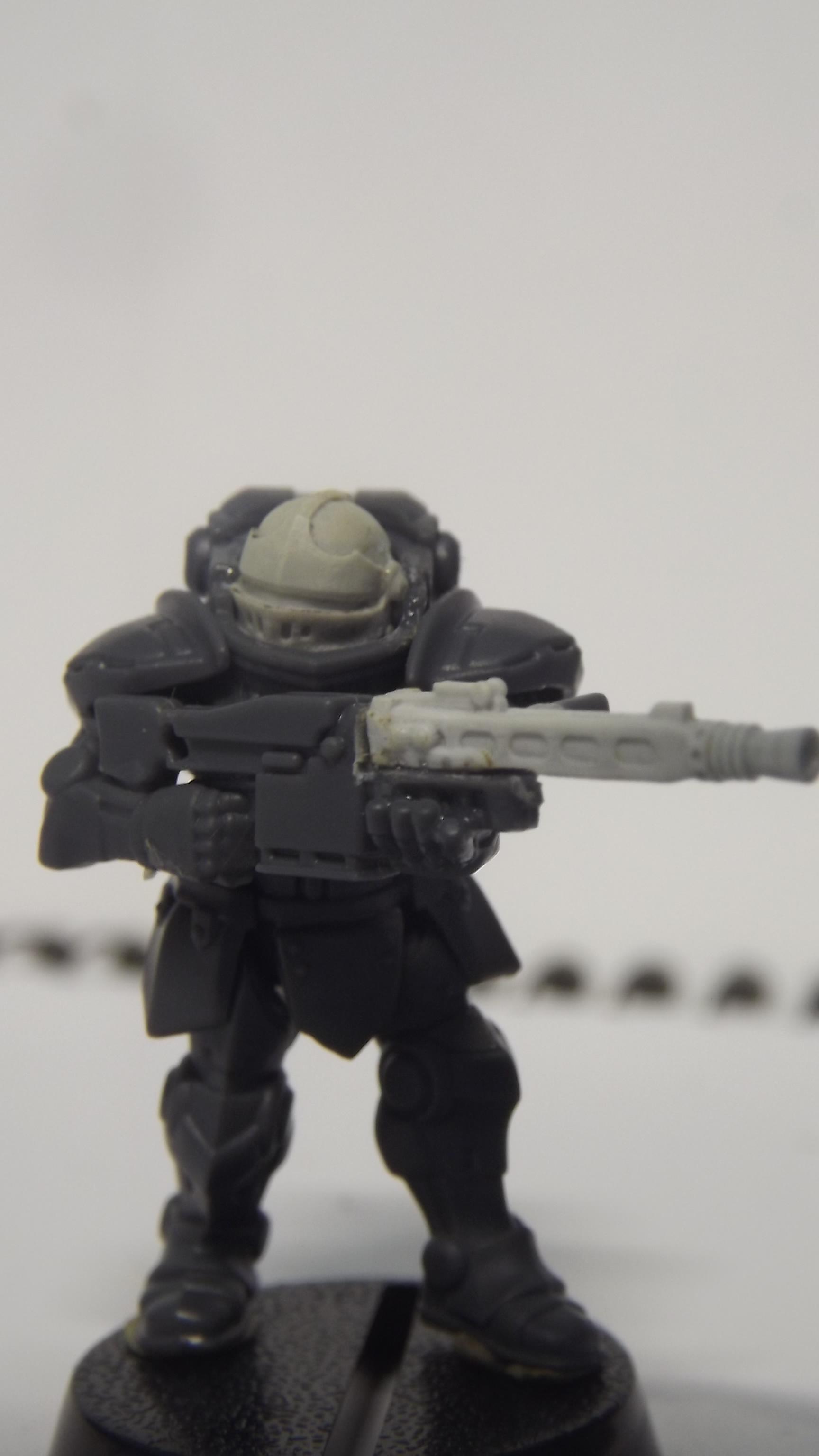 Anvil Industry, Conversion, Dreamforge, Gunner, Mg42, Power Armour, Valkir, Wargames Atlantic