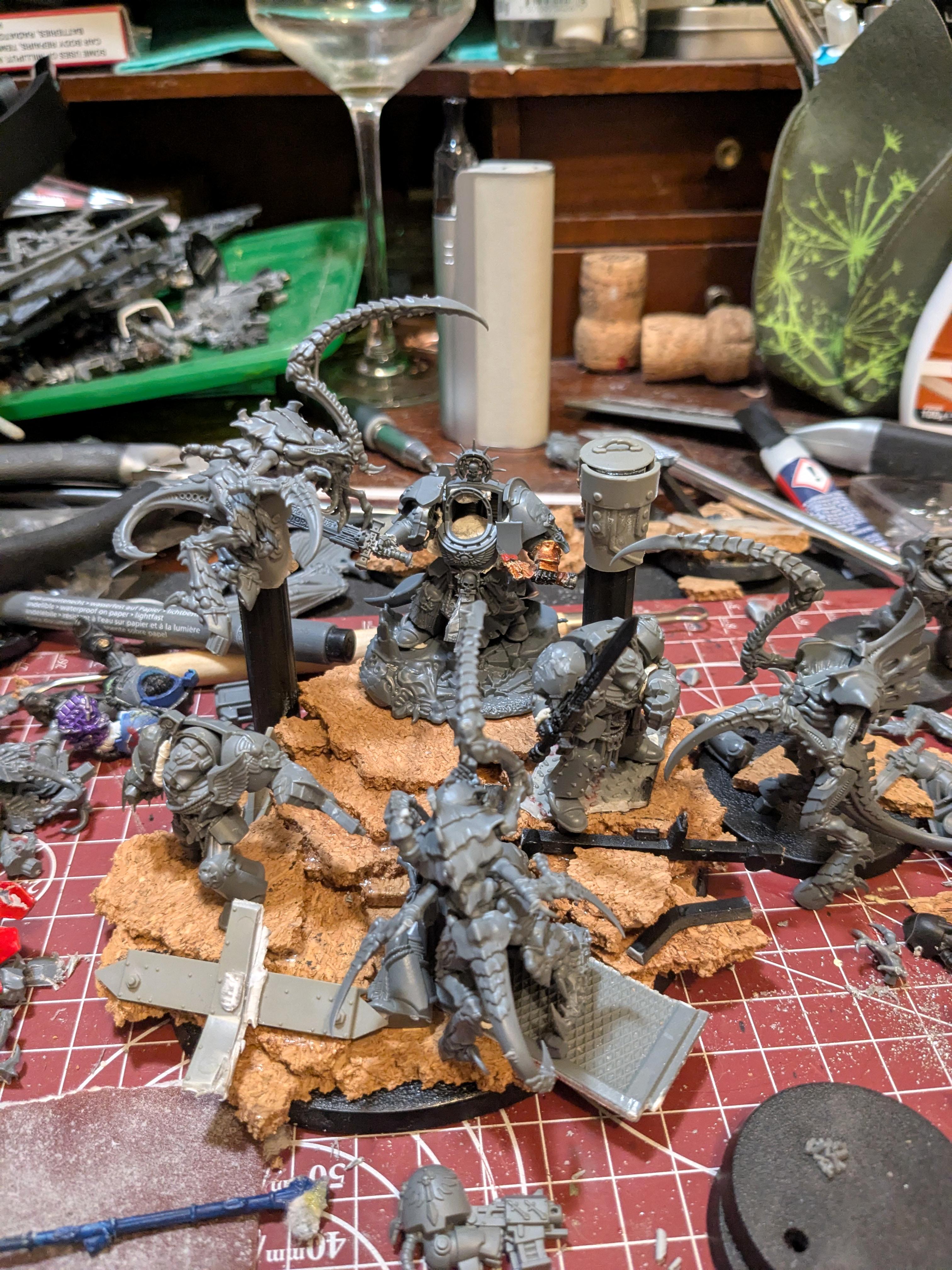 Diorama, Kitbash, Scythes Of The Emperor, Space Marines, Warhammer 40,000