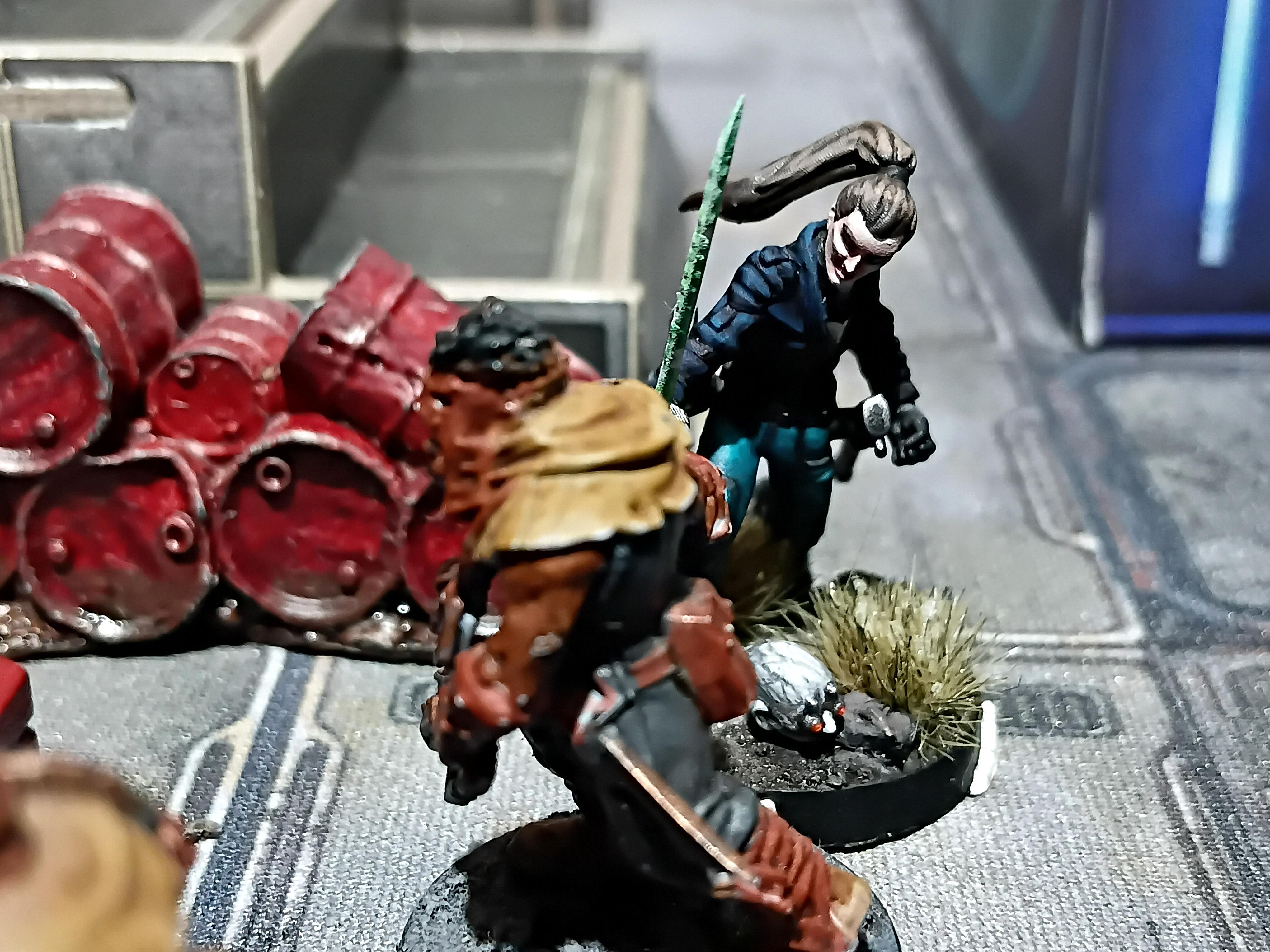 Azakir, Casanova, Five Parsecs From Home, Folsk Gelt, Hero Forge, Infinity, Minis, Necromunda, O-12, Sci Fi, Sela