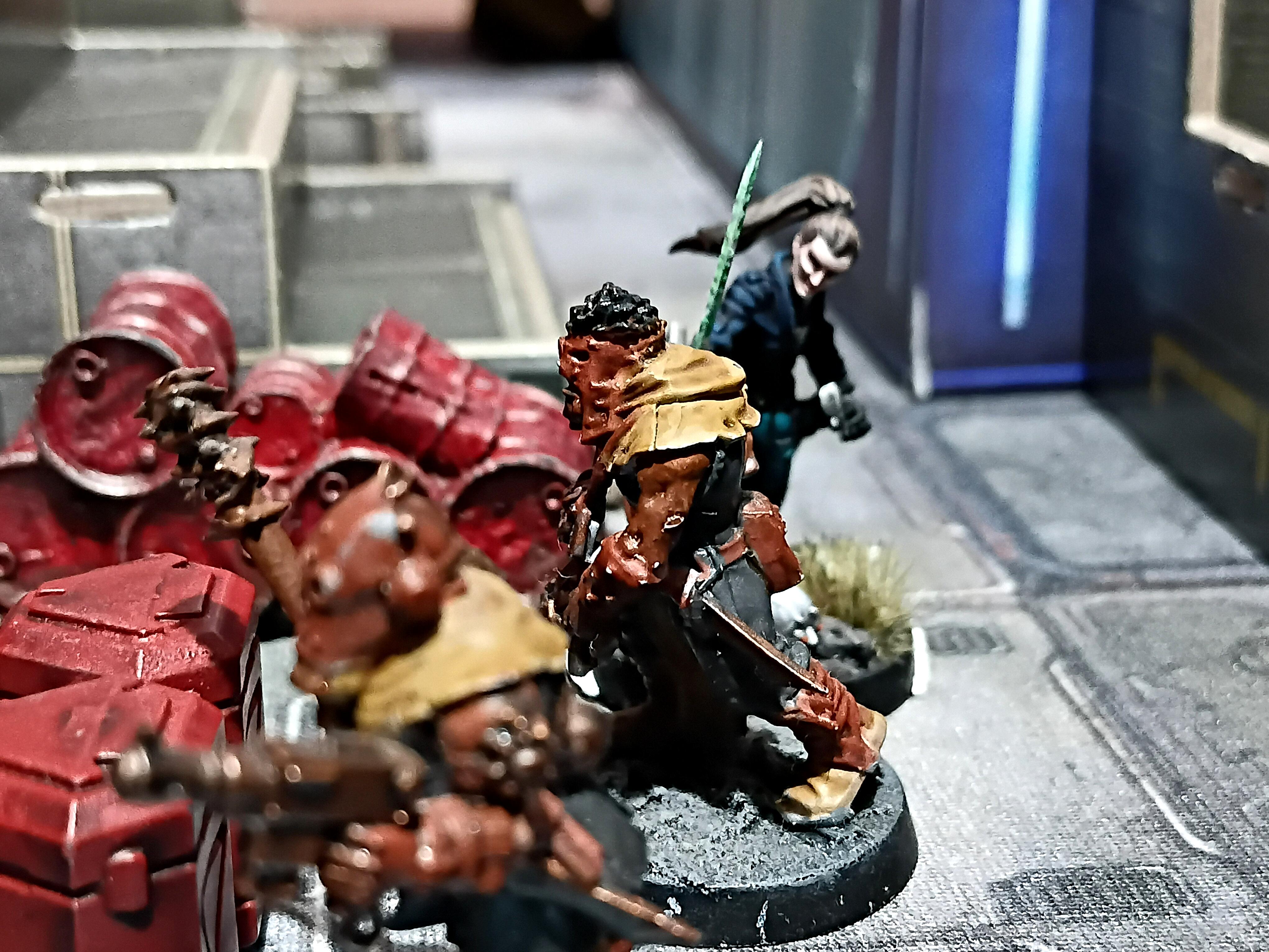 Azakir, Casanova, Five Parsecs From Home, Folsk Gelt, Hero Forge, Infinity, Minis, Necromunda, O-12, Sci Fi, Sela