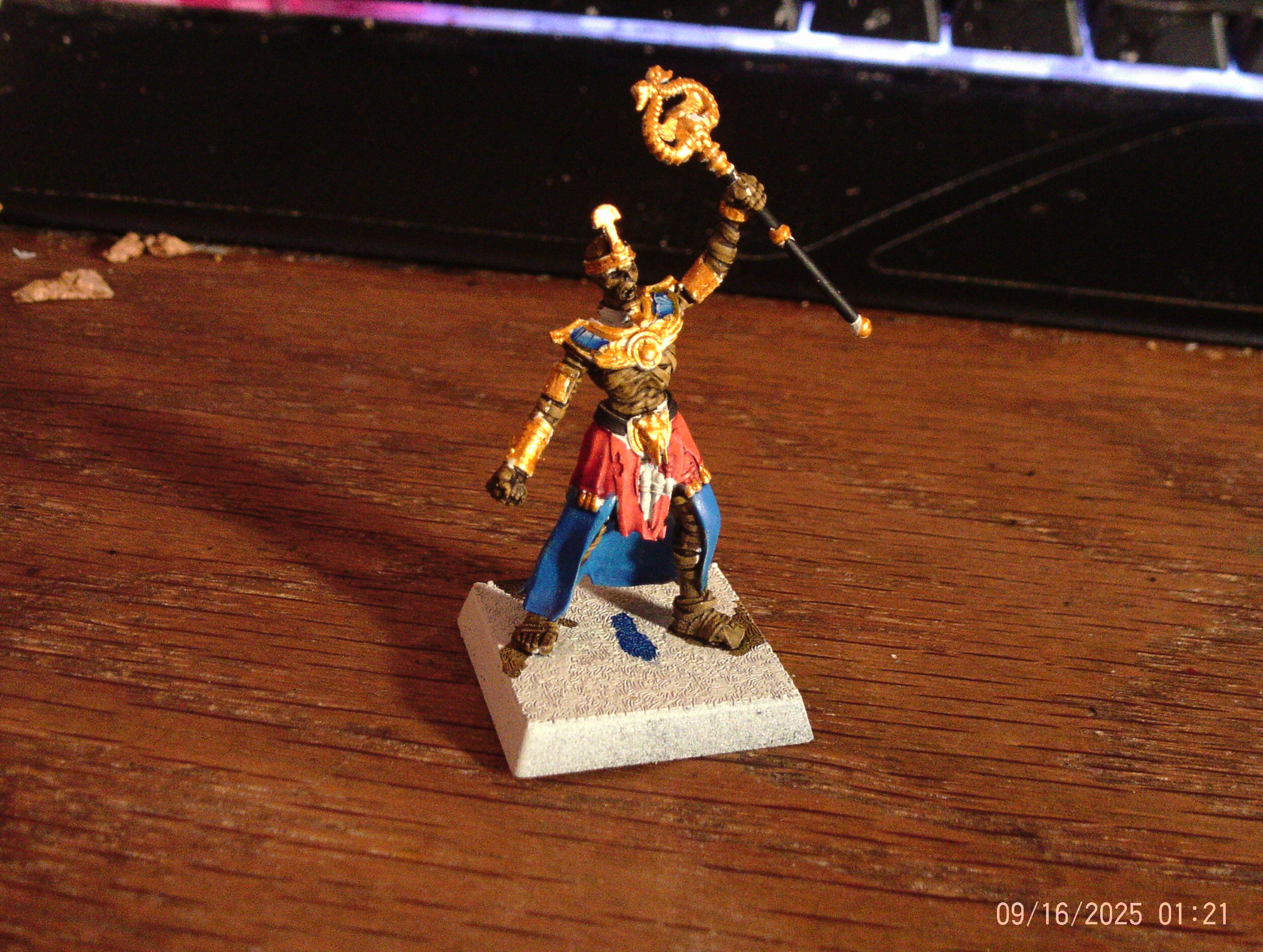 3D Printed Liche Priest 1 WIP 1